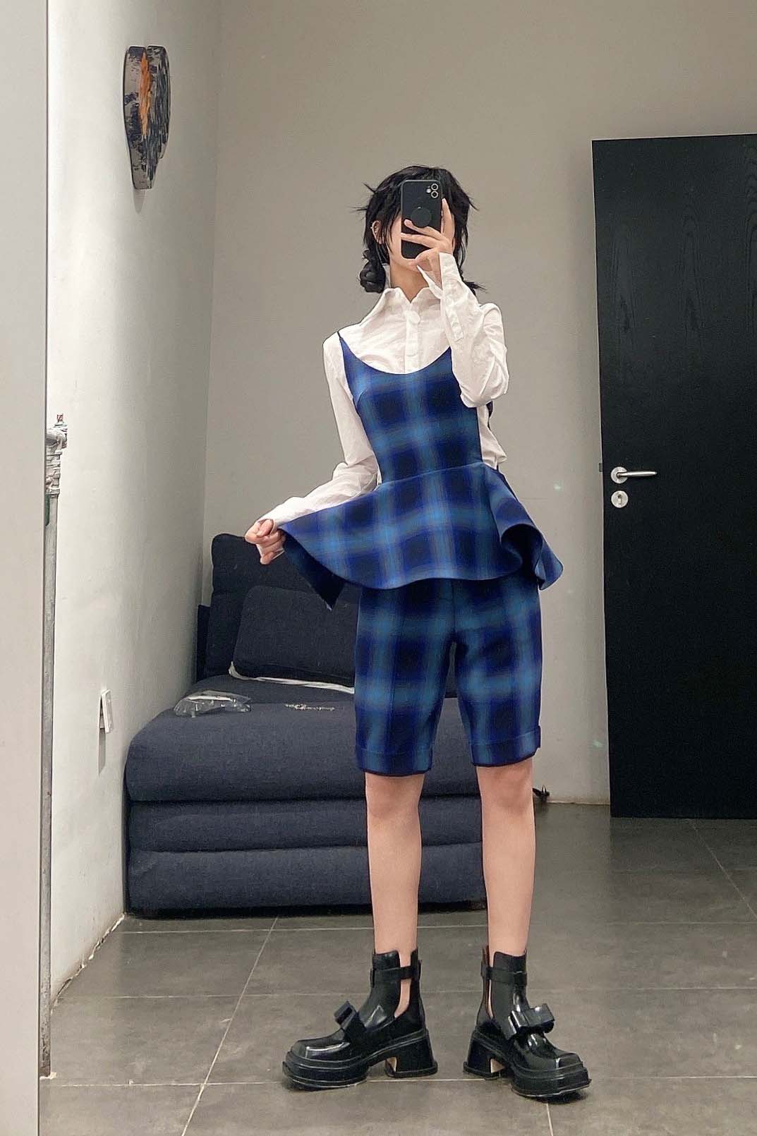 Shushutong short pants aw21tr02 blue - Image 11