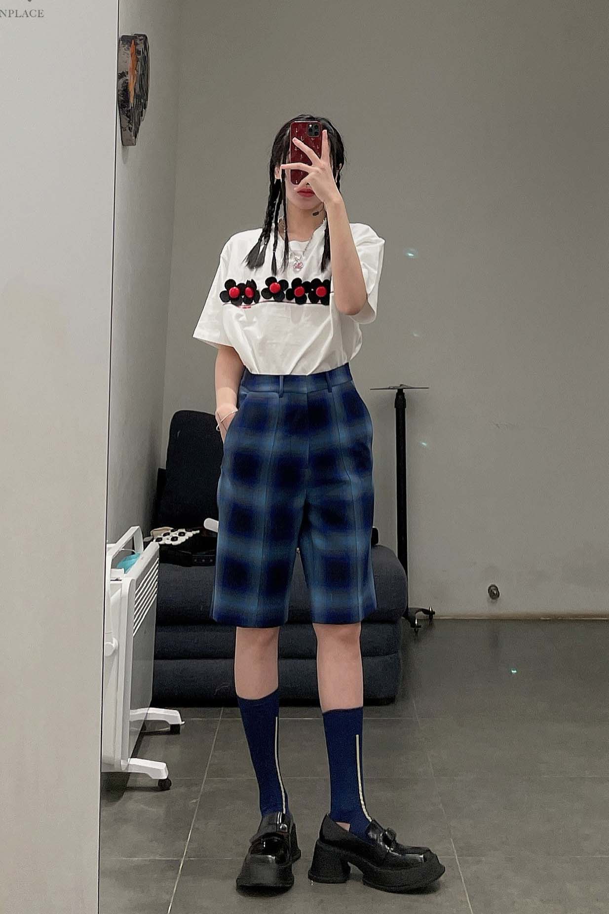 Shushutong short pants aw21tr02 blue - Image 15