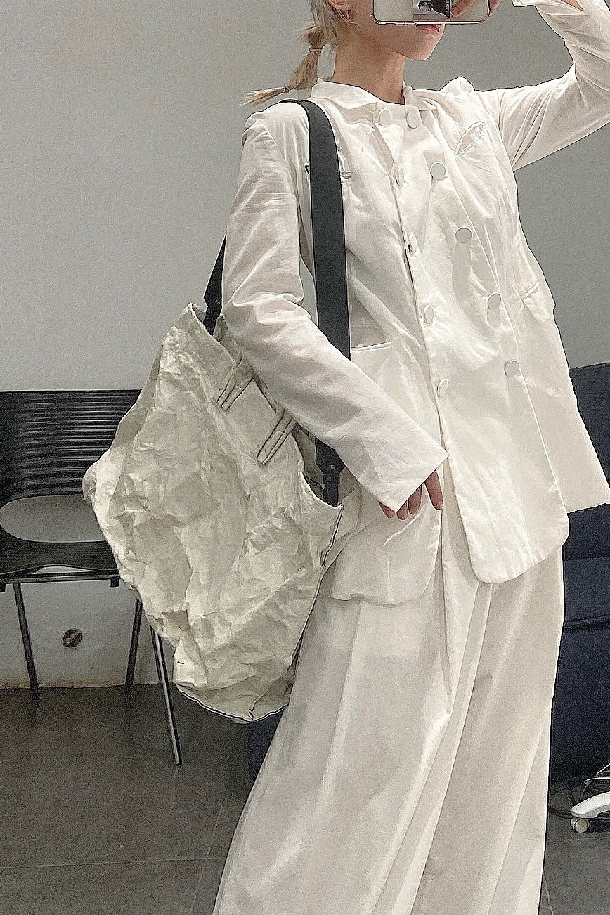 SIMONA TAGLIAFERRI (Sheepskin Anima) SS20A301 LAMB ANIMA CHALK - Image 12