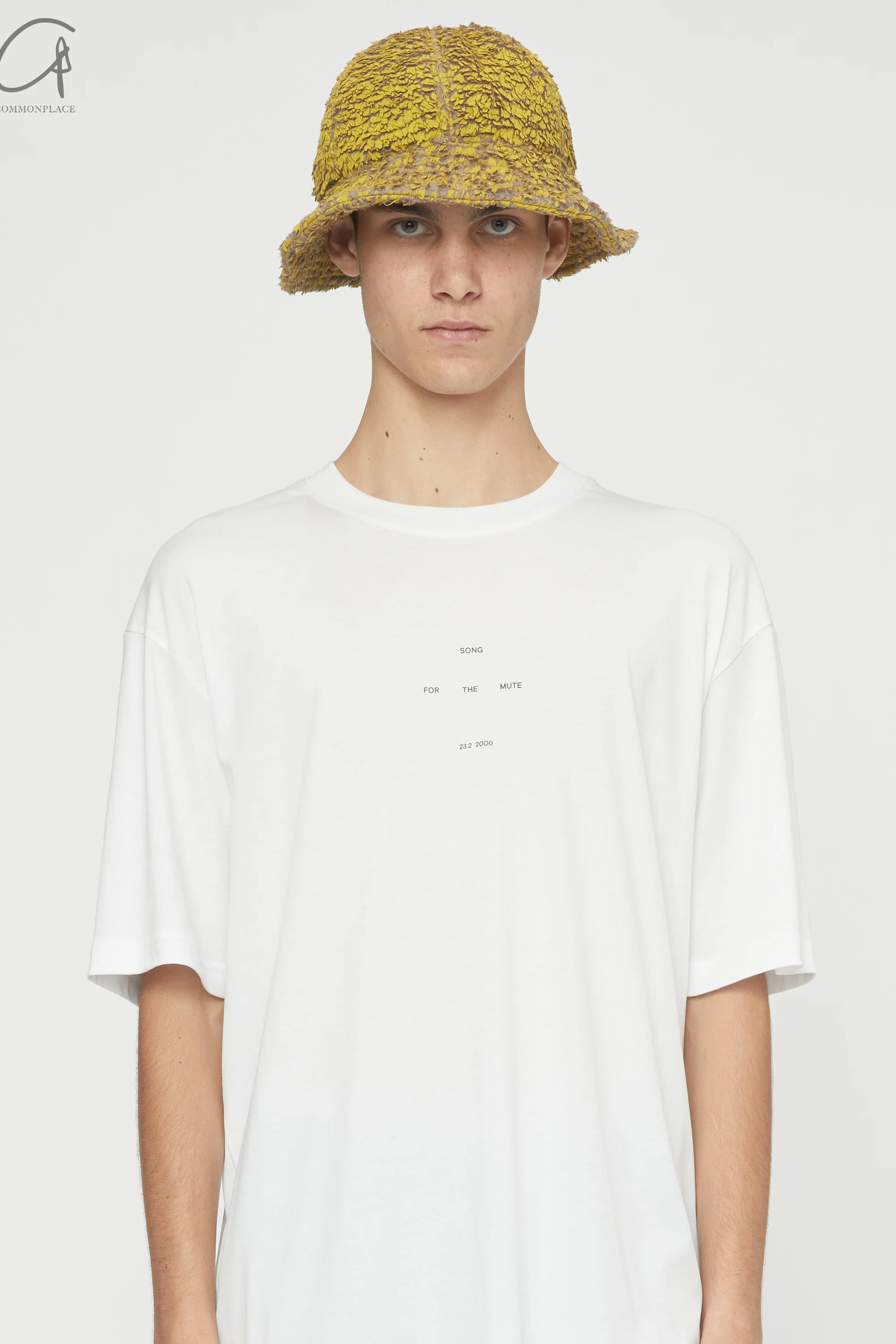 Song for the mute bucket hat 232_HAT001_SHRPMST mustard yellow - Image 6