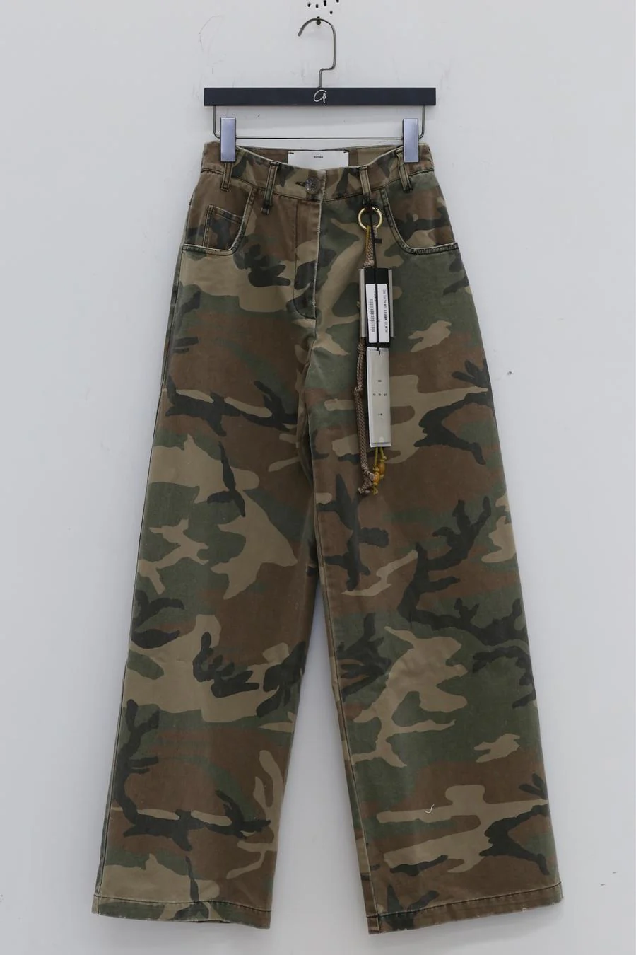 Song for the mute camouflage wide-leg pants 231_WPT040 - Image 17