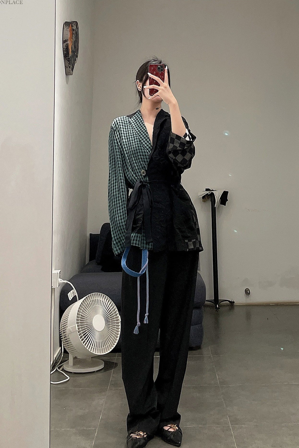 Song for the mute L/S patch pocket jacket 221_WJK036_CRKLMLT - Image 15