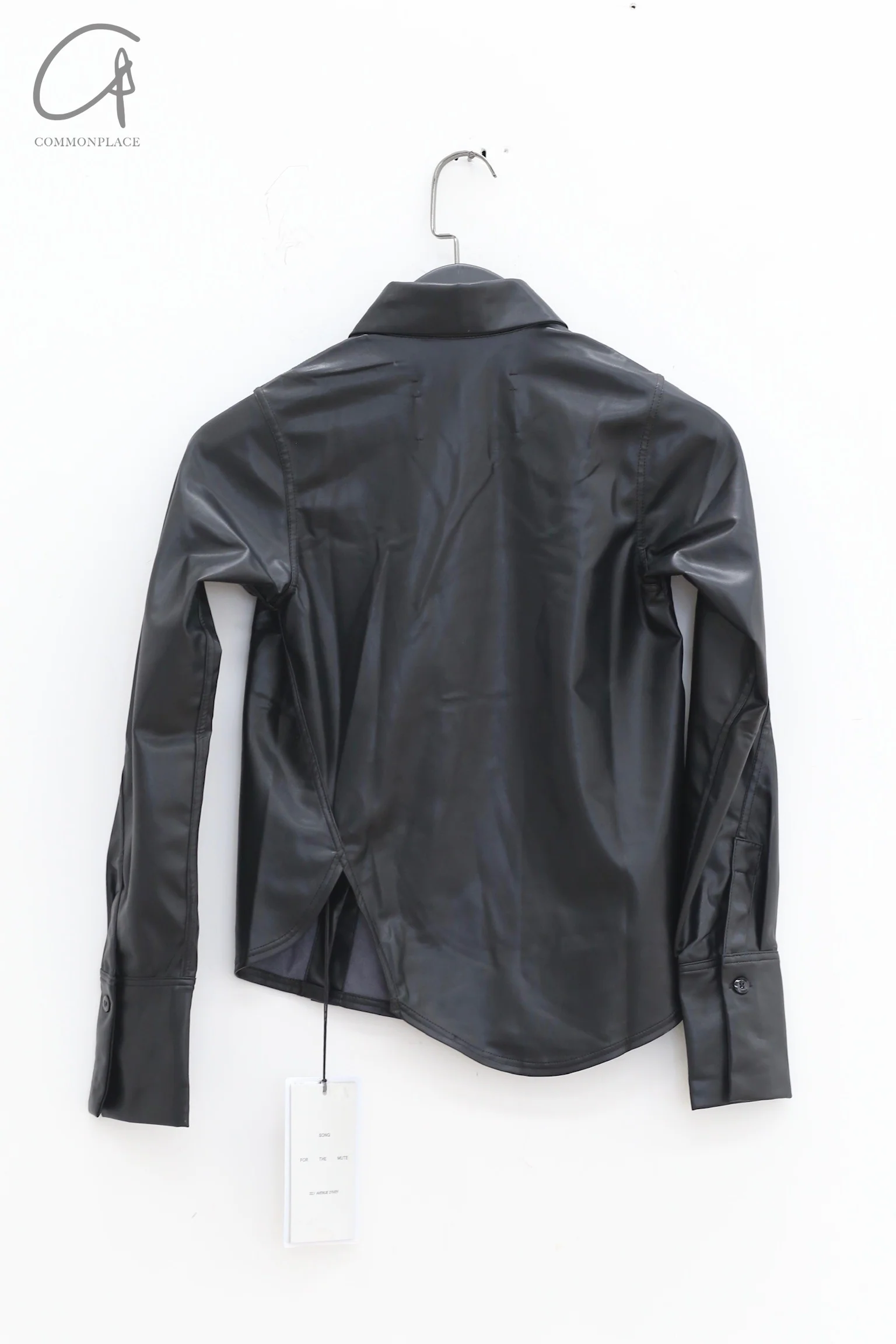 Song for the mute L/S Twisted Shirt 221_WSH021_FALABLK - Image 7