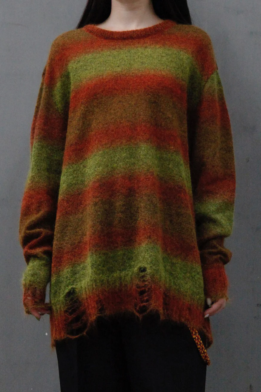 Song for the Mute Large sweater 222_UKT009_STPDORG orange