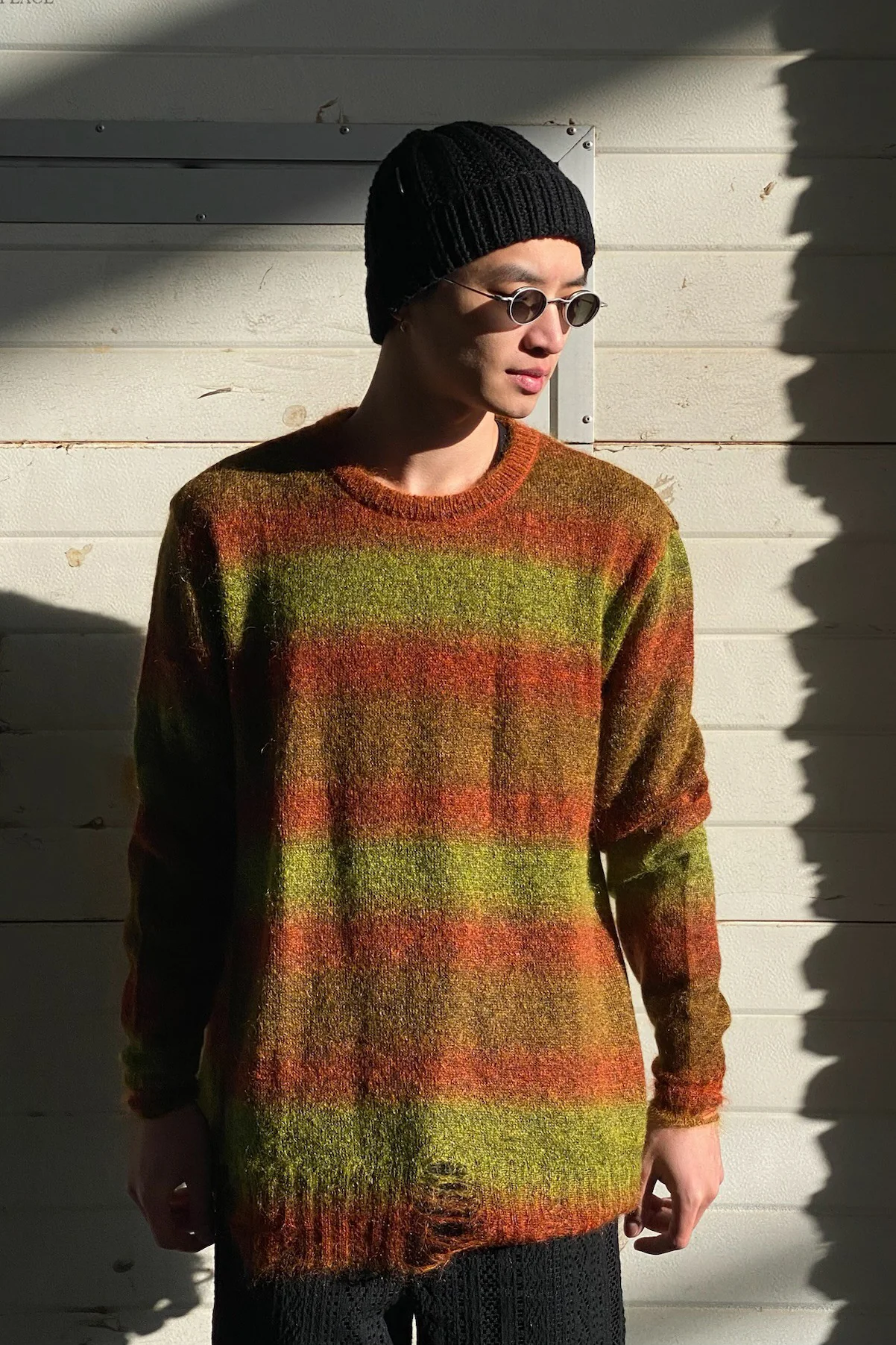 Song for the Mute Large sweater 222_UKT009_STPDORG orange - Image 14