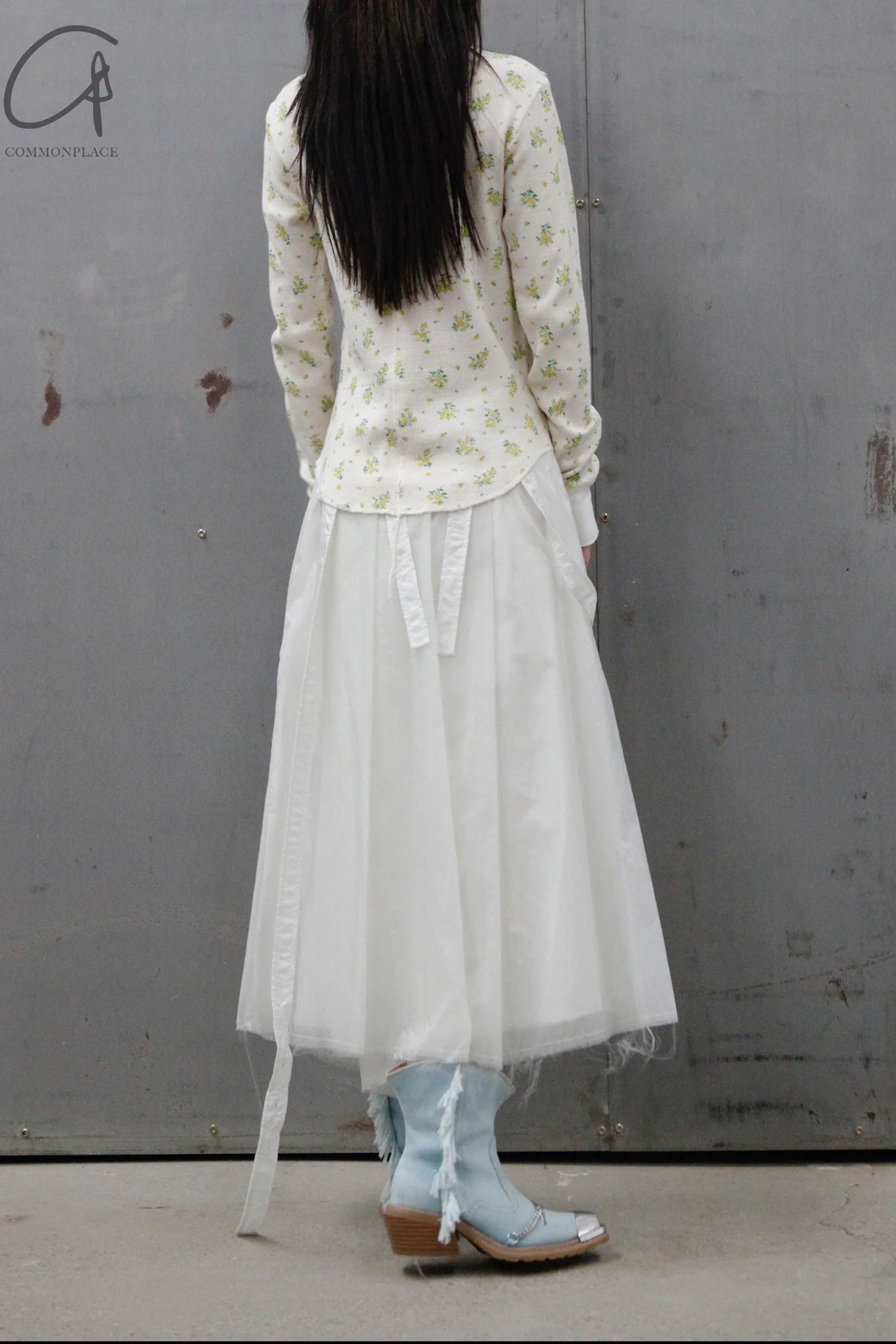 song for the mute pleated skirt with backing 201 WSK009L - Image 14
