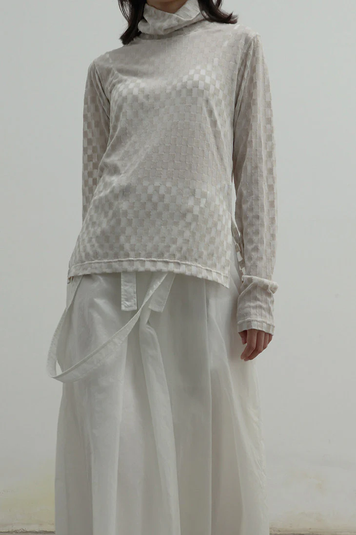 song for the mute pleated skirt with backing 201 WSK009L - Image 18
