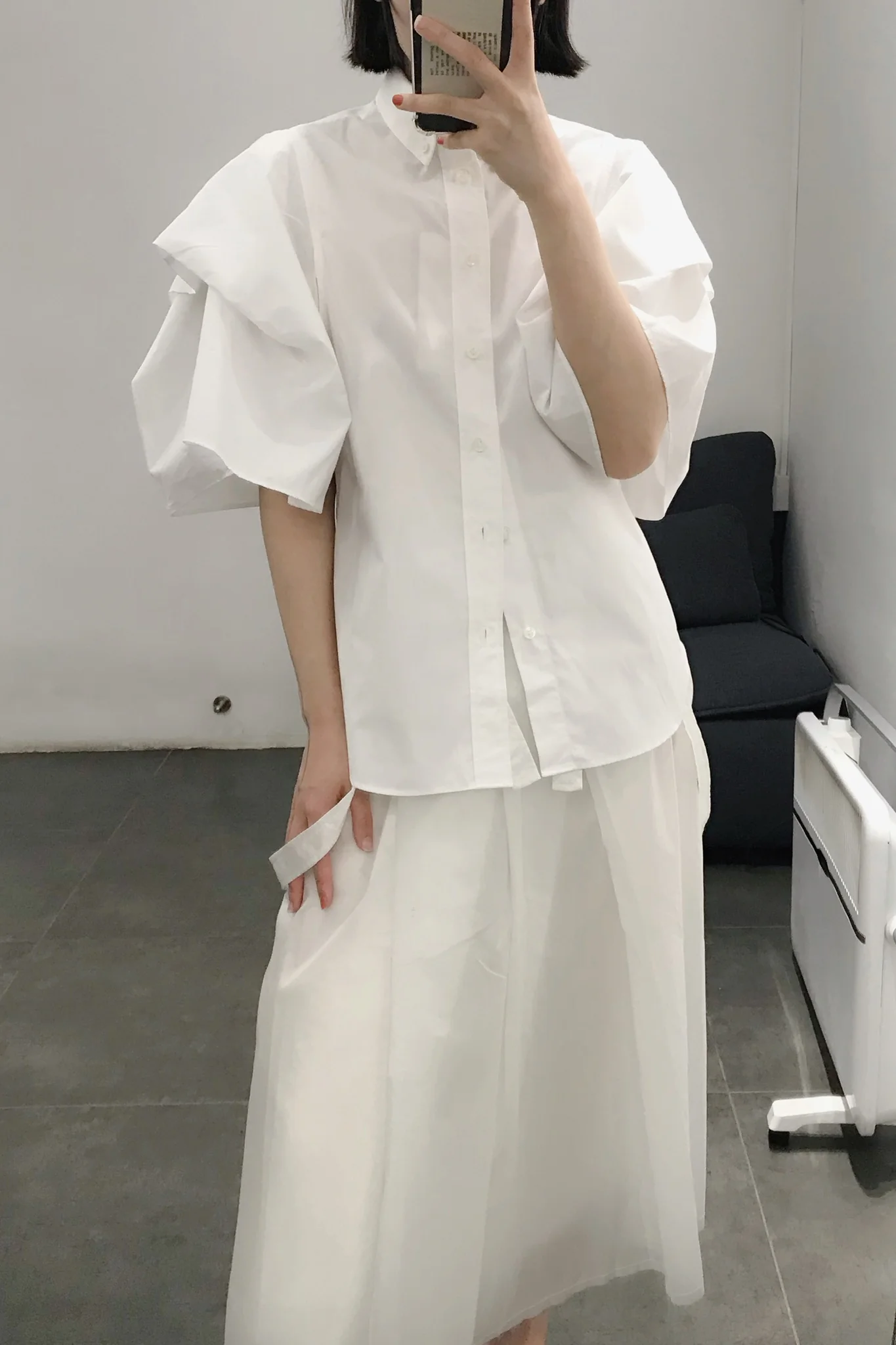 song for the mute pleated skirt with backing 201 WSK009L - Image 20