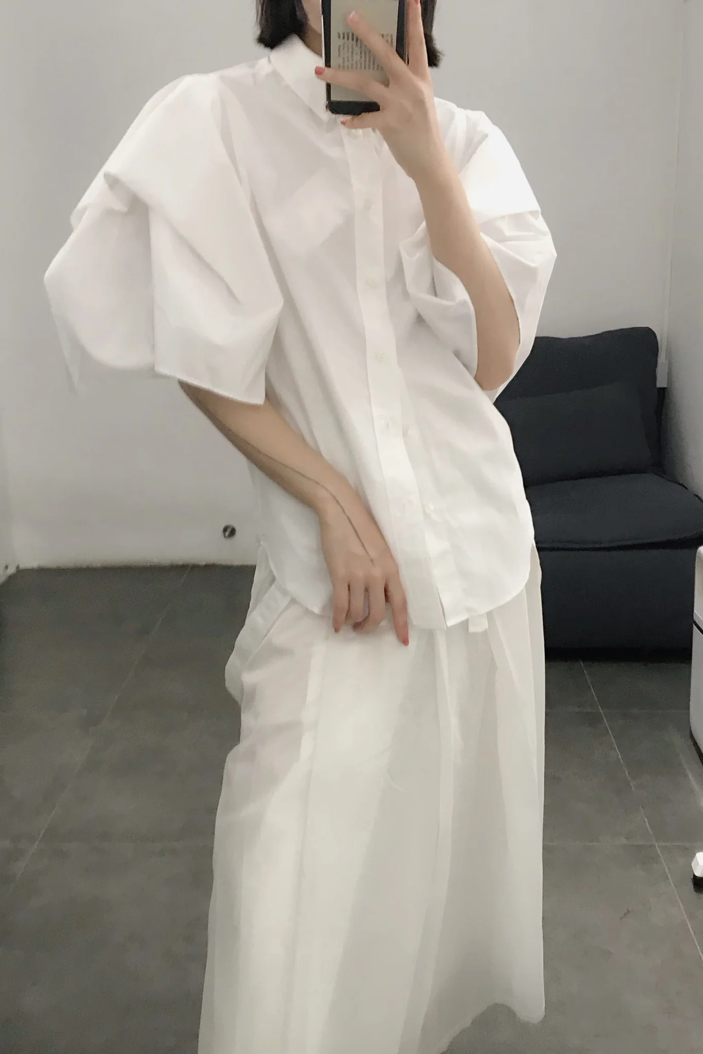 song for the mute pleated skirt with backing 201 WSK009L - Image 28