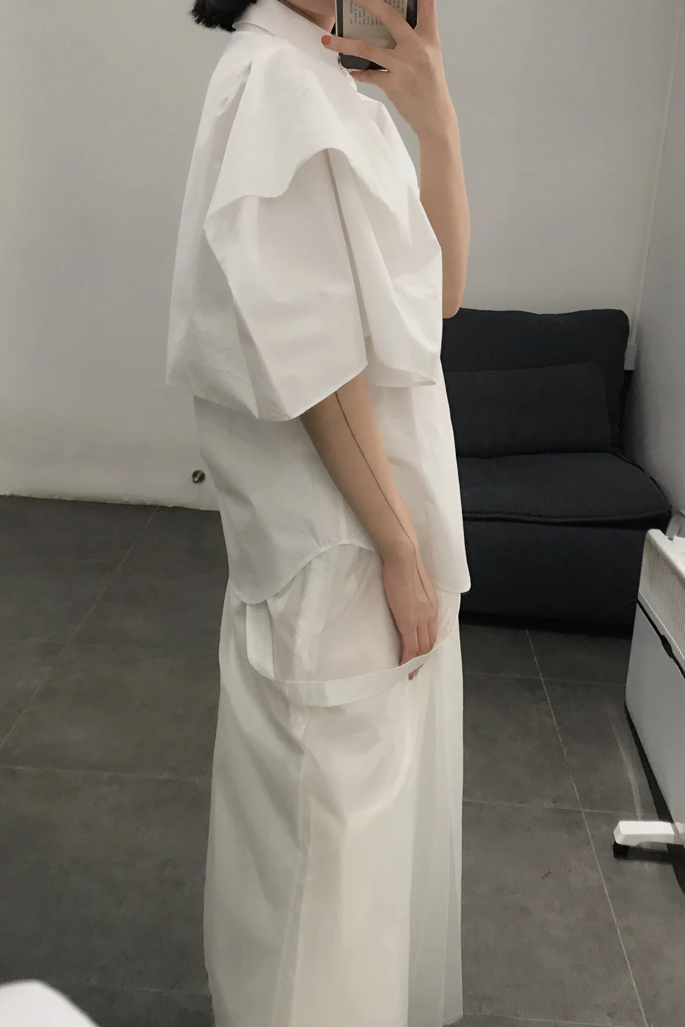 song for the mute pleated skirt with backing 201 WSK009L - Image 29