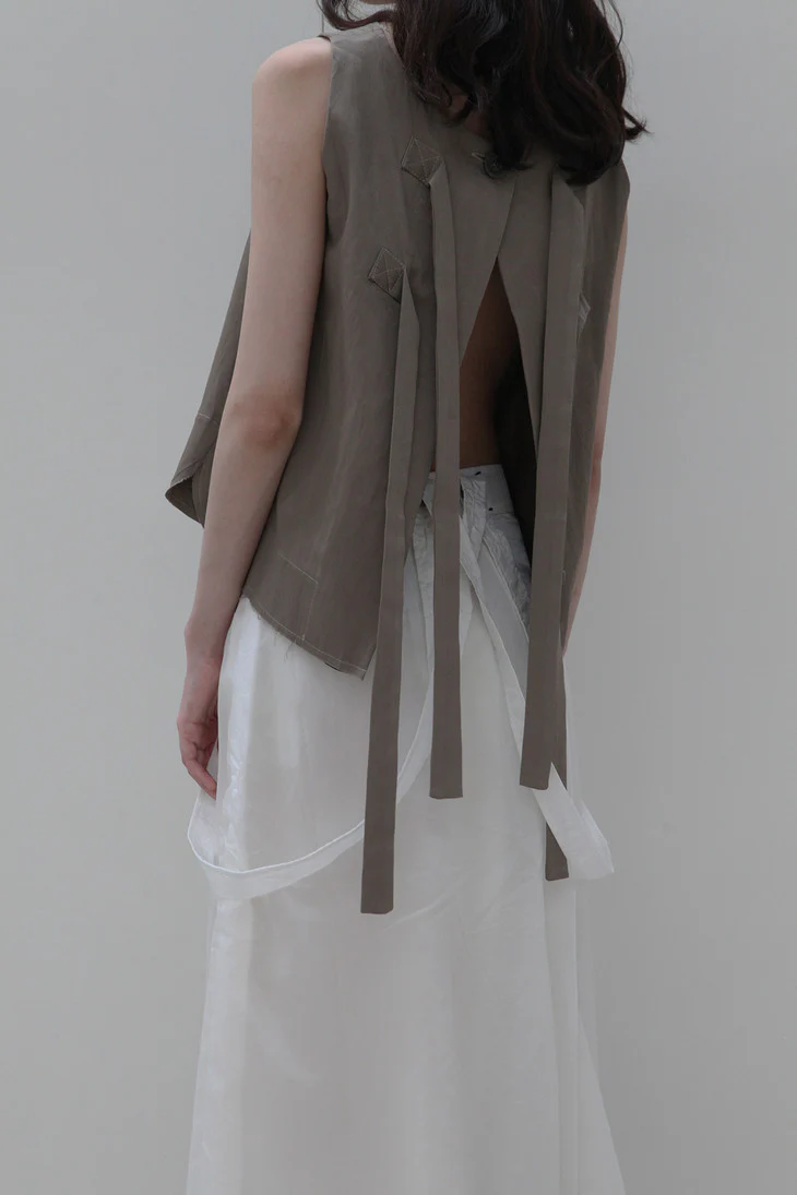 song for the mute pleated skirt with backing 201 WSK009L - Image 5