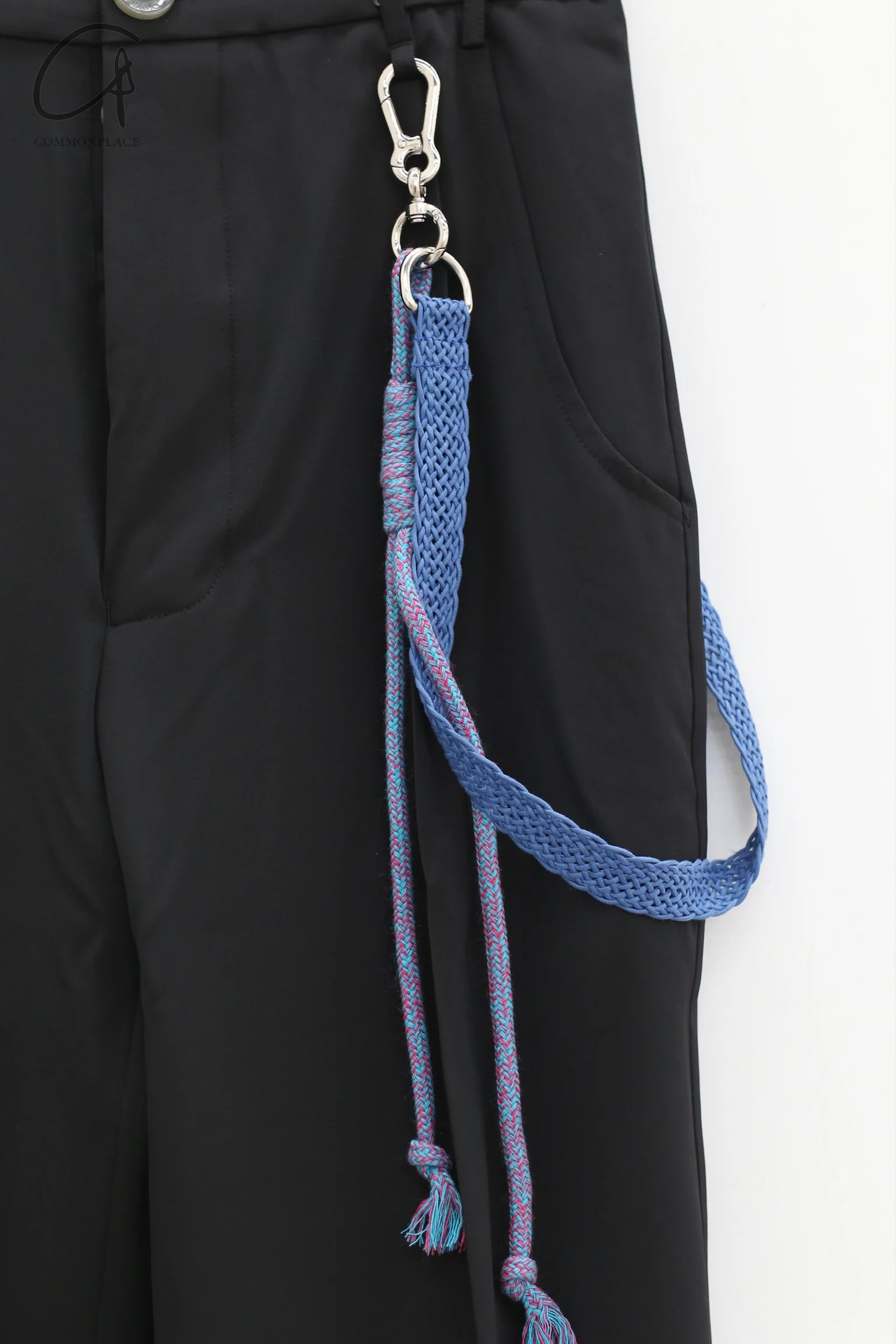 Song for the mute Loose Pleated Pants 221_MPT084_POLYBLK - Image 11