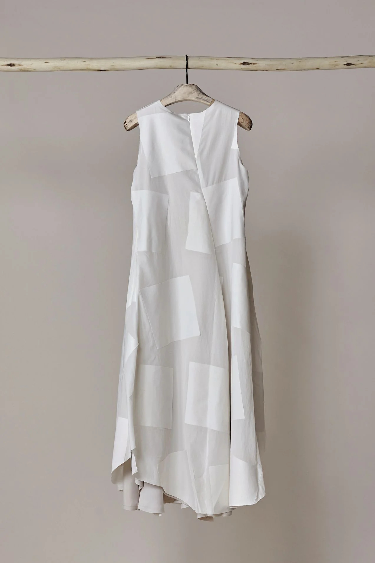 Song for the mute padded twisted dress 211_WDSO16L_COPAWHT - Image 10