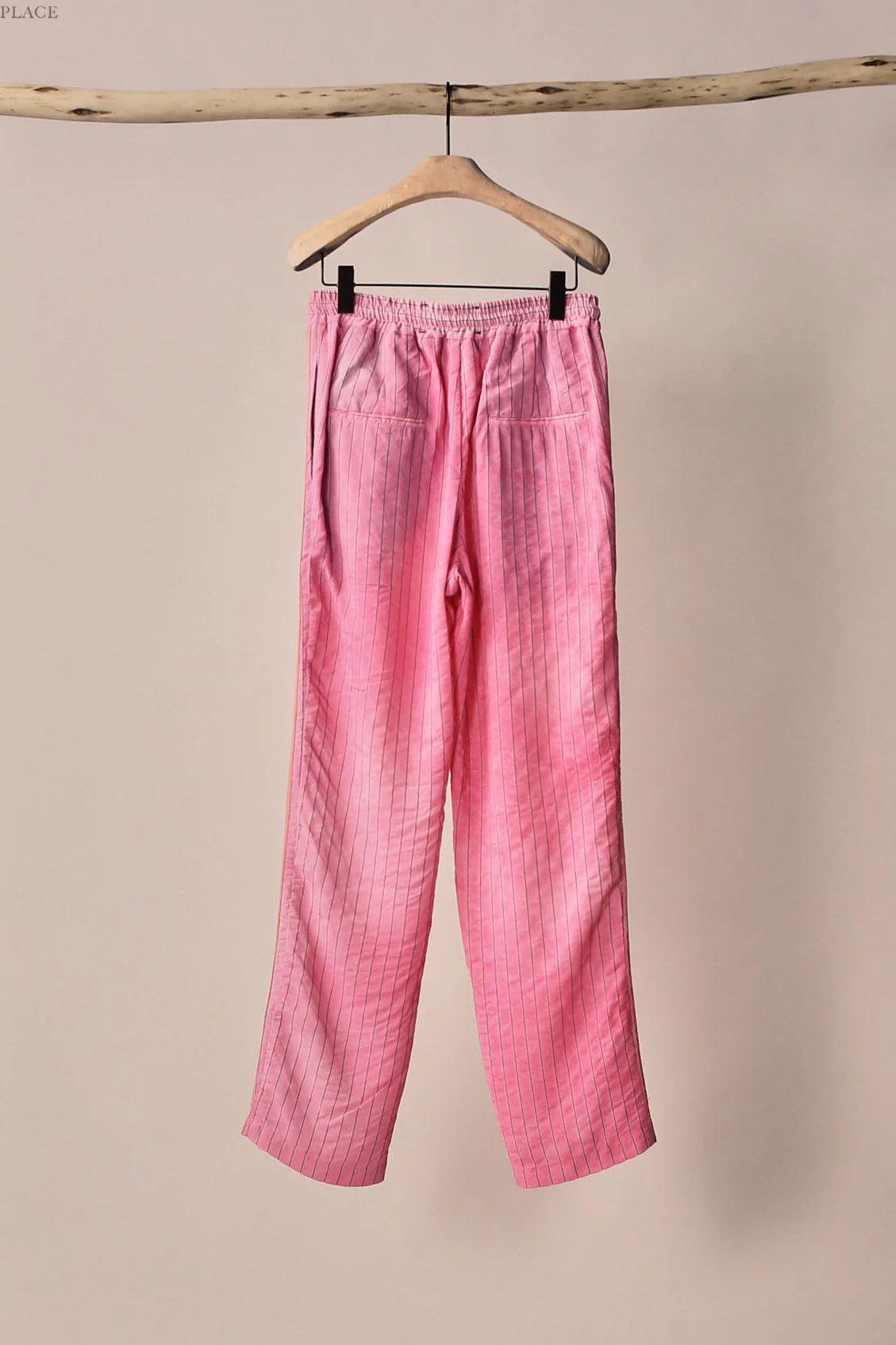 Song for the mute side tape track pants 221_WPT010_CDPNPNK - Image 5