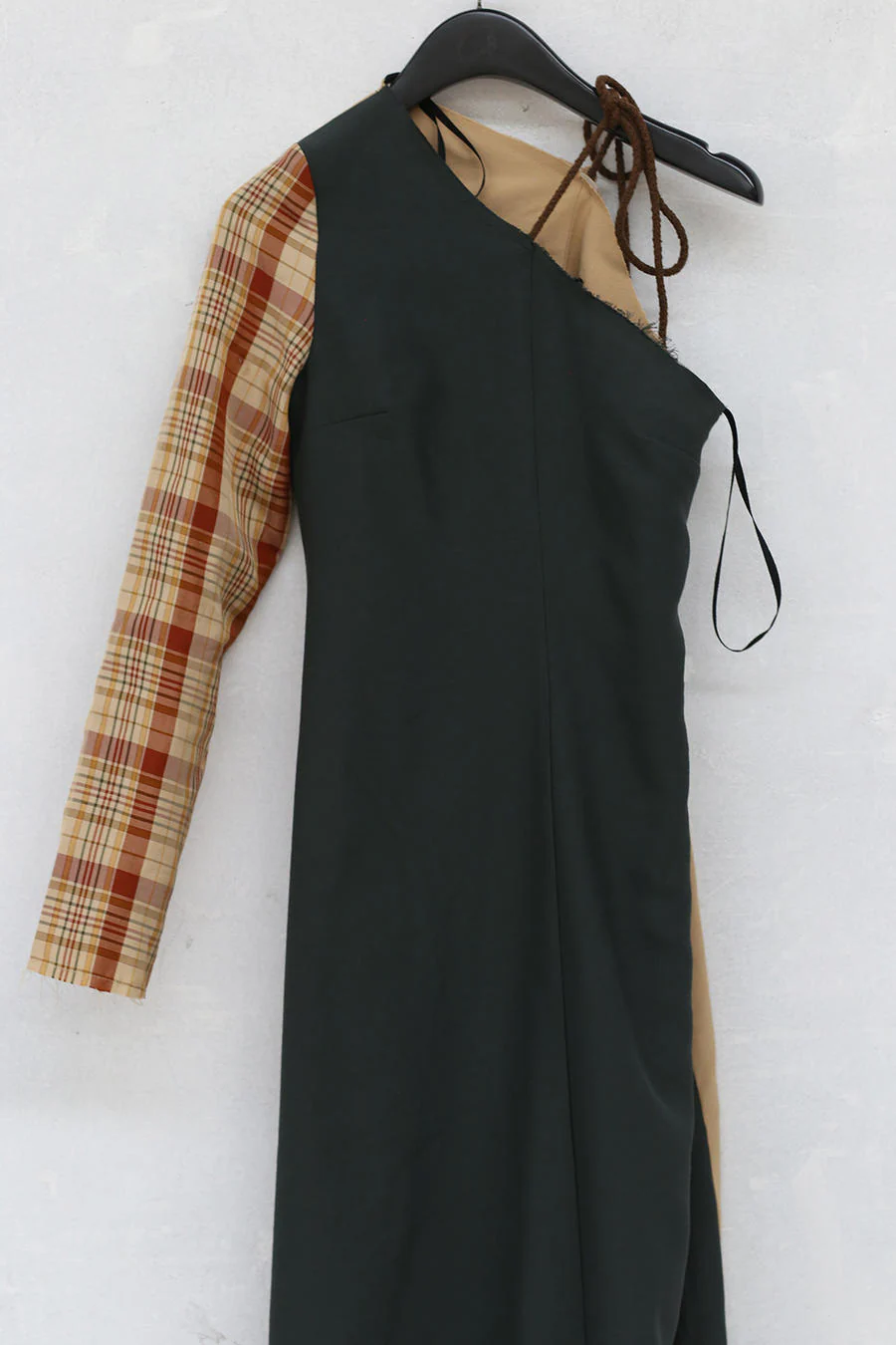 Song for the mute SFTM-WDS018-HUA One Side Sleeve Panel Dress - Image 16