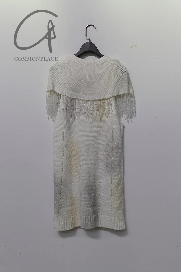 SUSAN FANG Shawl-style foam knitted sweater AW21DRS02BUBBLE-KNIT - Image 6