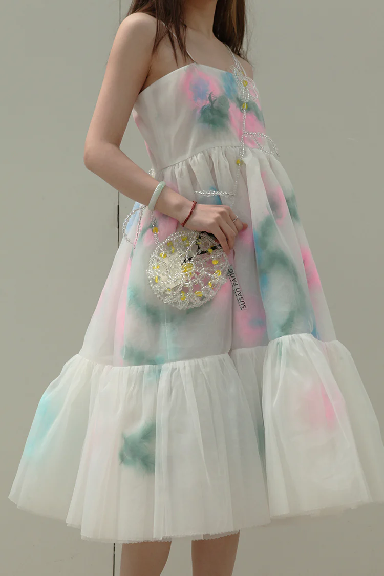 Susanfang Bubble Flower Marble Bag SS21BAG11MARYEMARX - Image 11