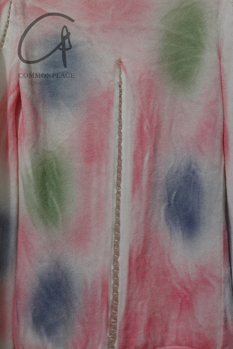 Susanfang Bubble Knit Pink Top AW21JUM03KNITPM PSSF6 - Image 2