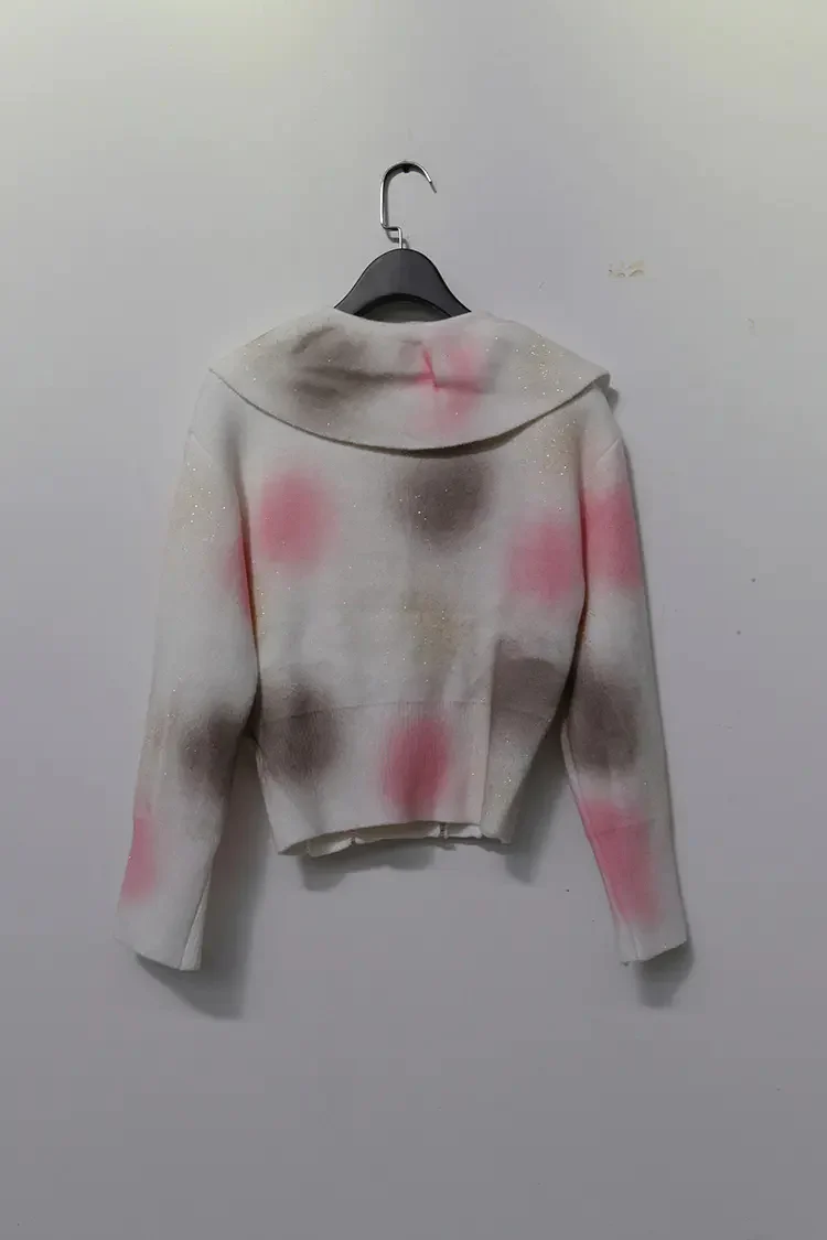 Susanfang Bubble Knit Top AW21JKT01KNITPKYE - Image 2