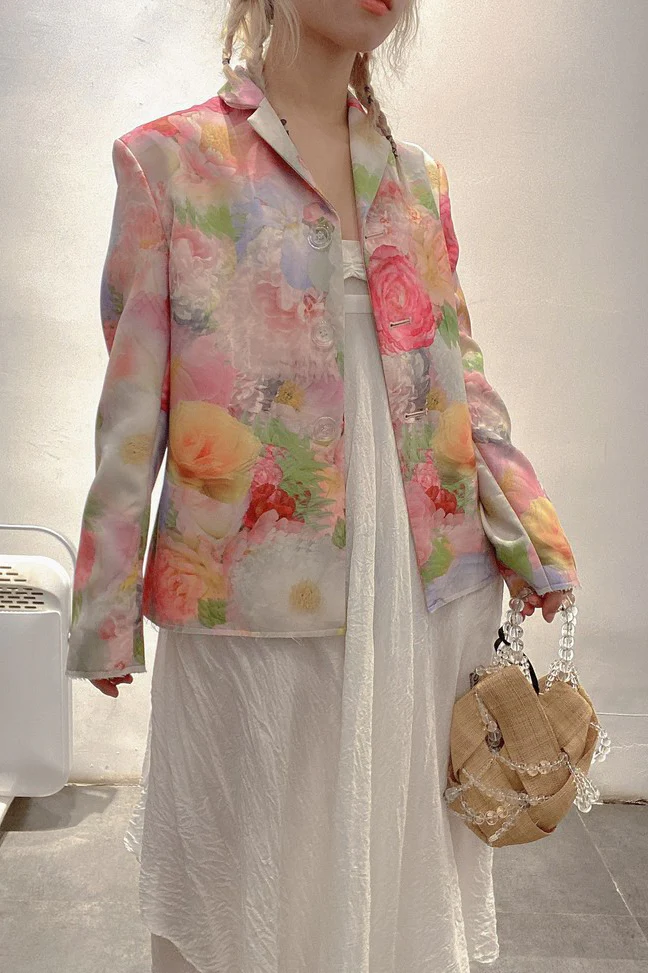 Susanfang Bubble Raffia Tulip Bag SS21BAG29RAFTRARAF - Image 11