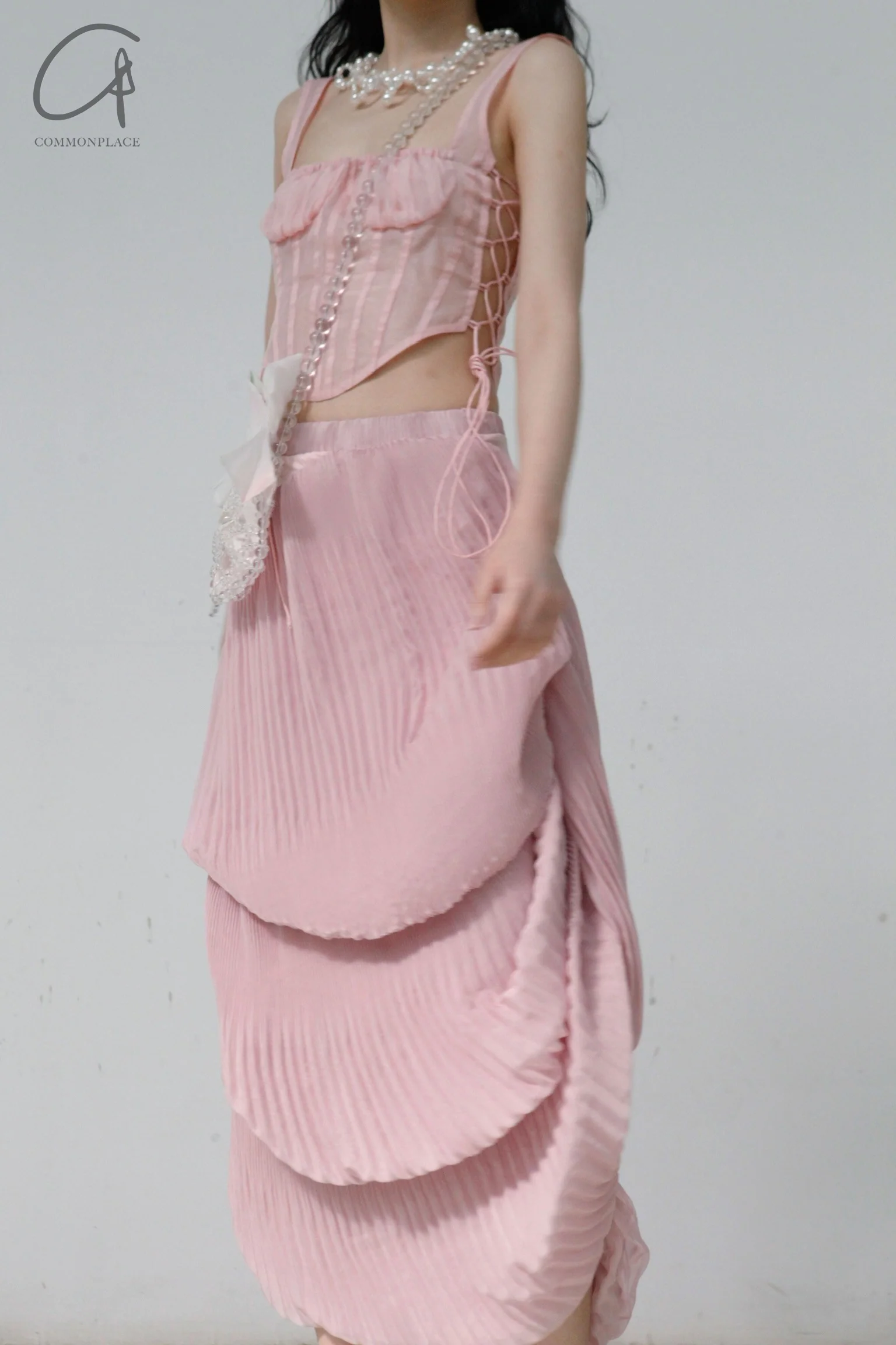 Susanfang Bubble Scallop Necklace AW21NEC03GLPEAX - Image 6
