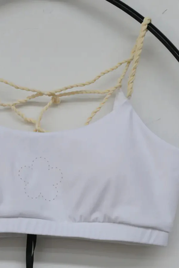 Susanfang Cream Stretch Bra SPT21BRA01NYCRM PSSF1 - Image 2