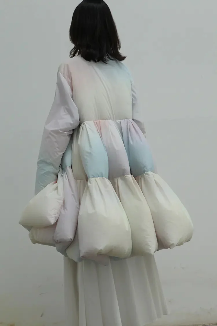 Susanfang down jacket AW20JAC006NYL01PAS001(AW21PUF08NYPASTEL) - Image 7