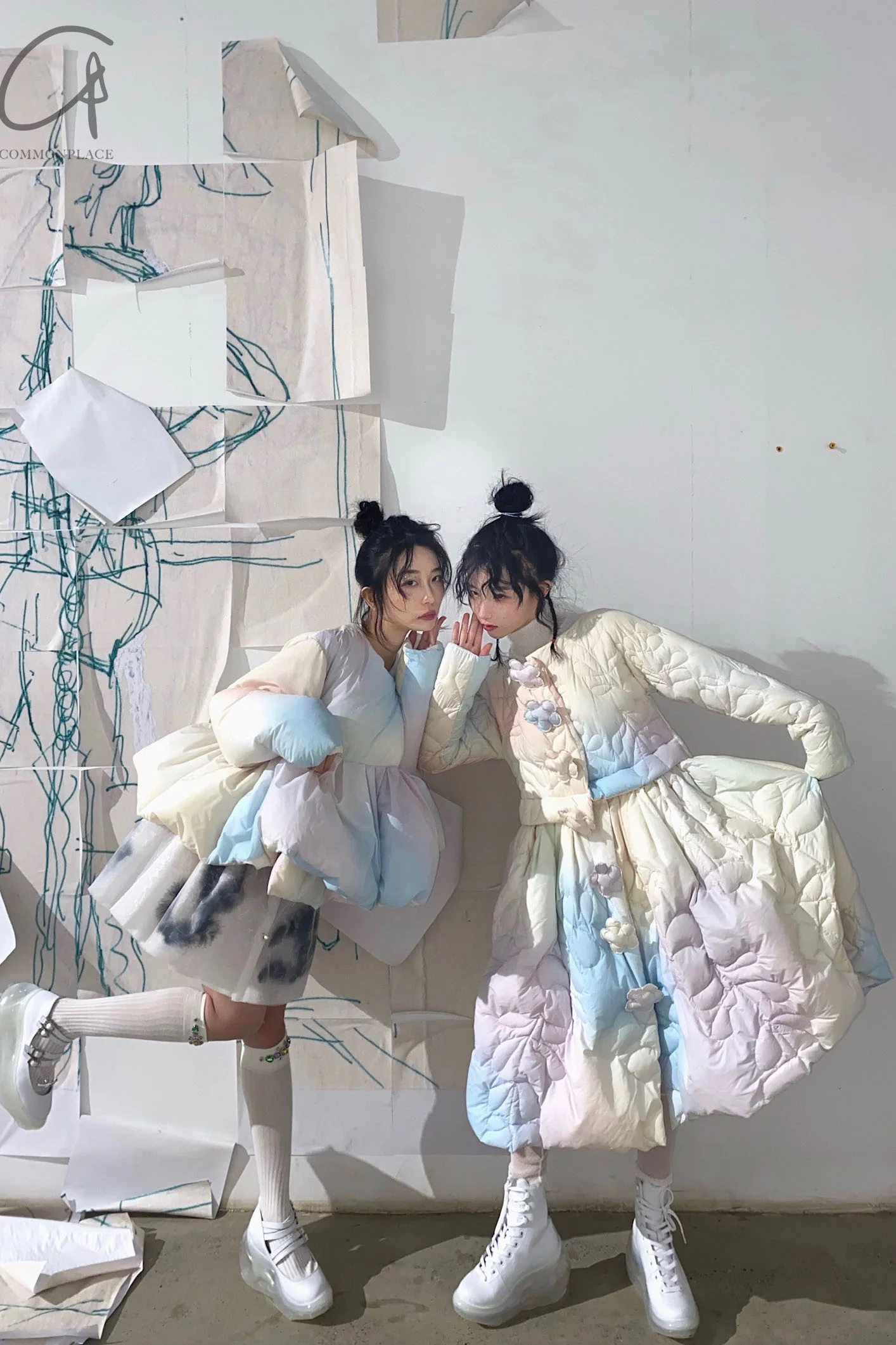Susanfang down skirt AW21PUF13NYPASTEL PSSF5 - Image 24