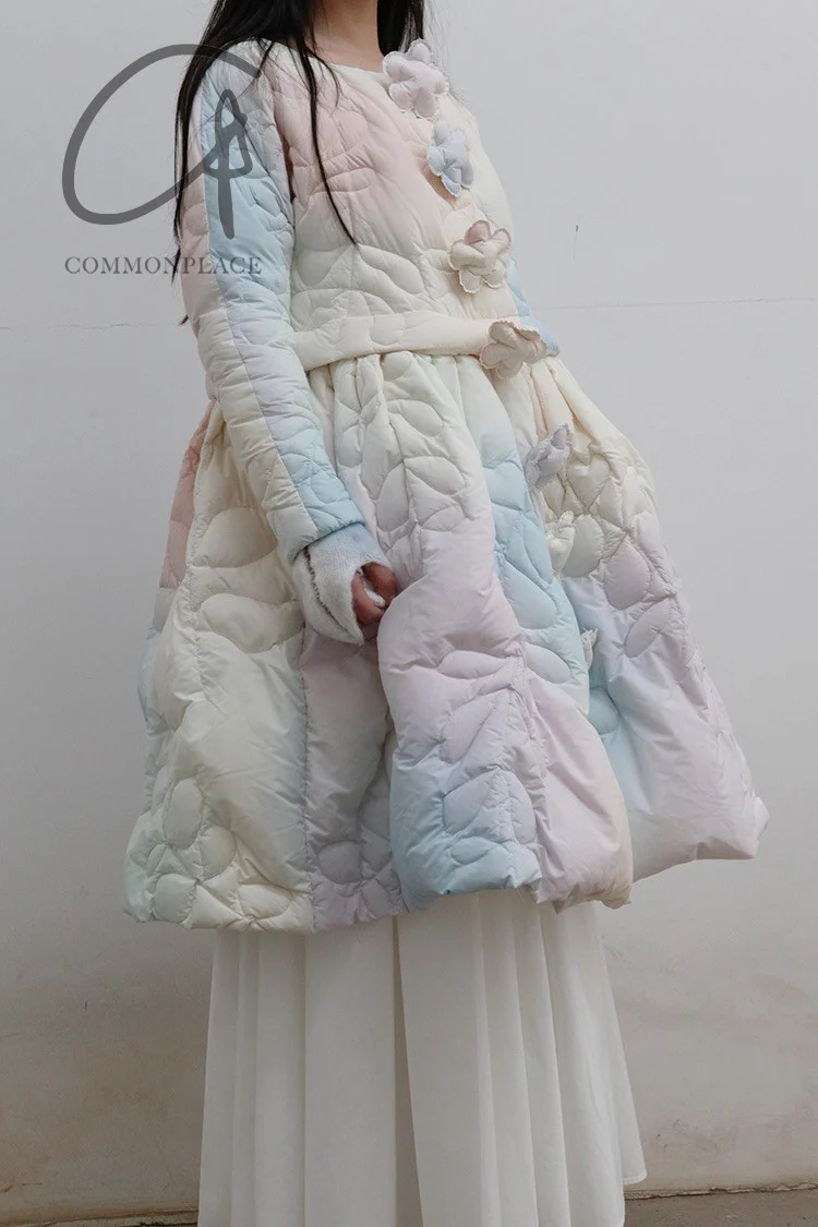 Susanfang down skirt AW21PUF13NYPASTEL PSSF5 - Image 4