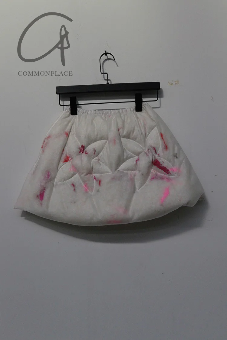 Susanfang fluffy feather skirt AW21PUF11PUPK pink PSSF7 - Image 2