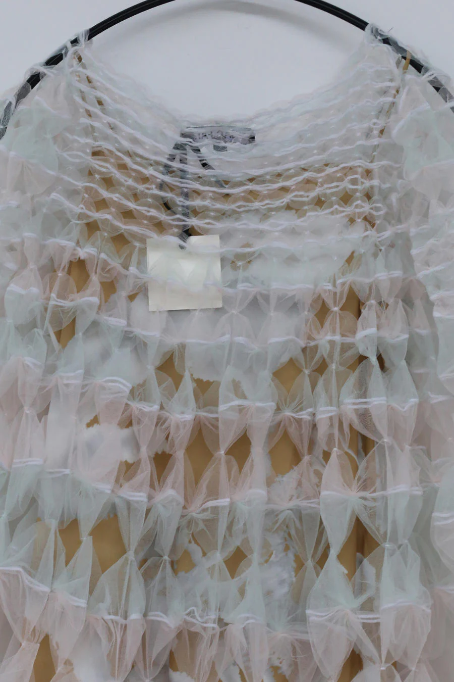 Susanfang hollow dress (with petticoat) AW21DRE12POLRS - Image 5