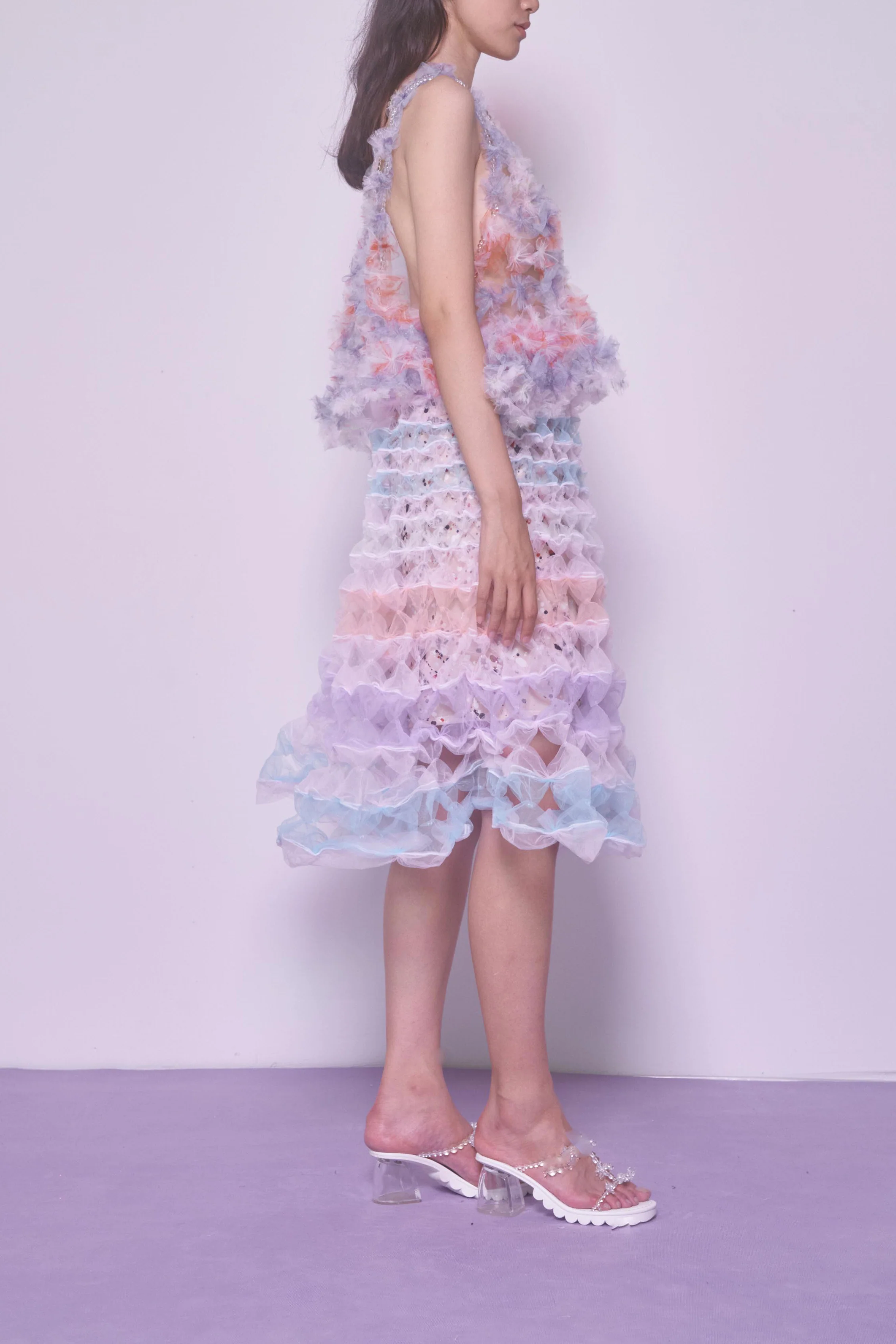 Susanfang Multi Balloon Skirt SS22SKT17TULMULT - Image 21