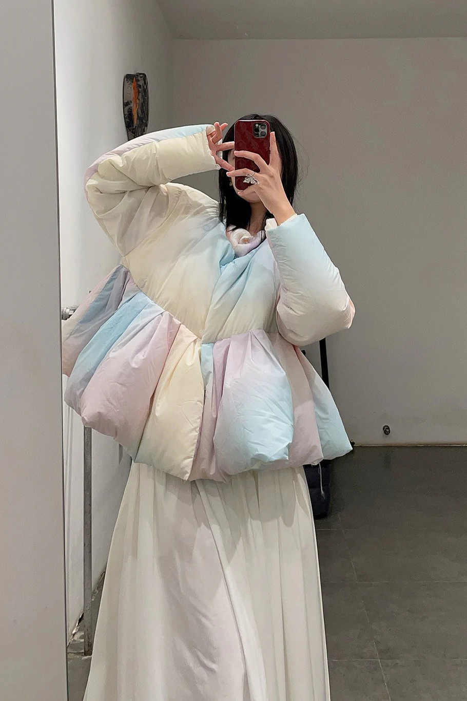 Susanfang short down jacket AW21PUF07NYPASTEL - Image 13