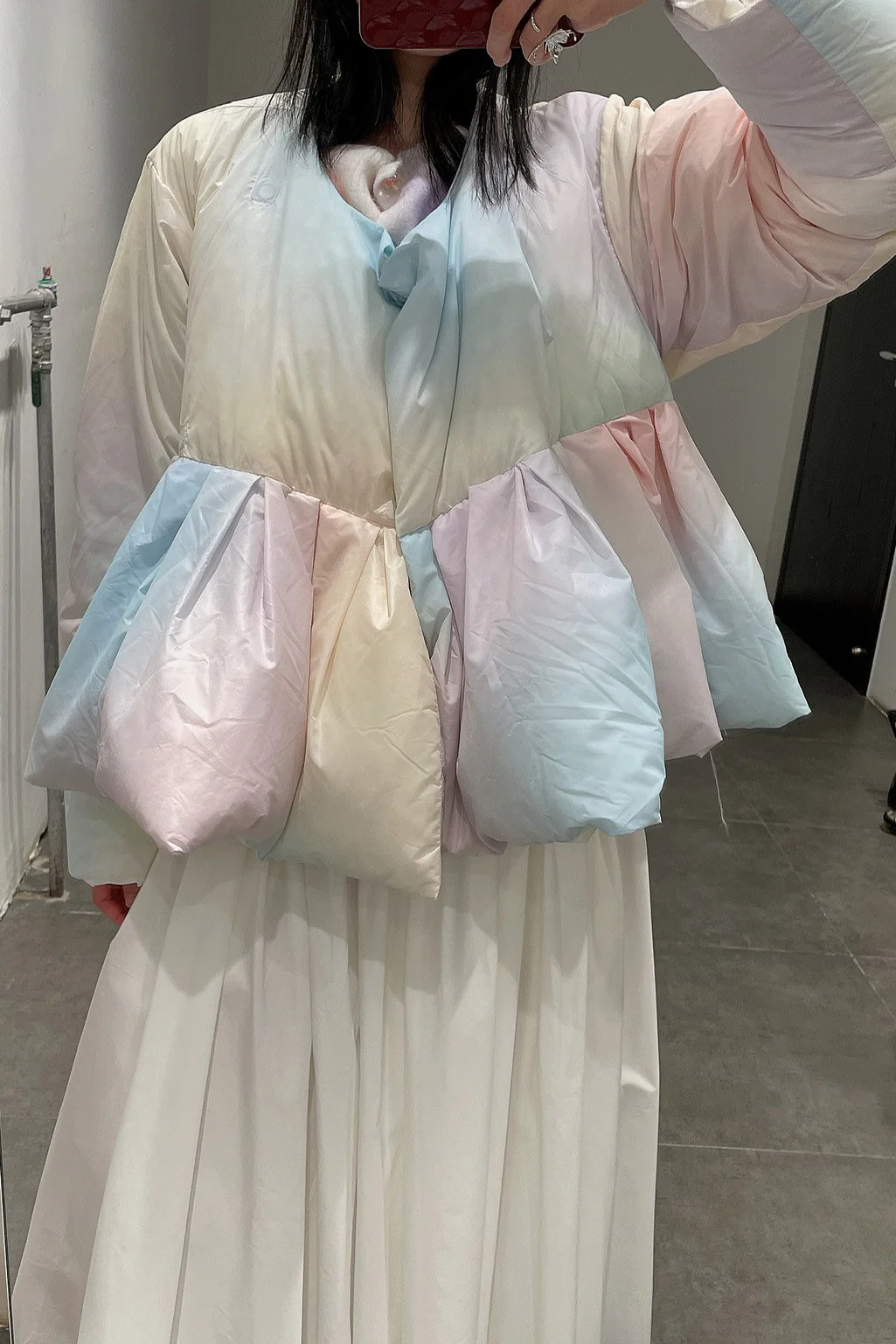 Susanfang short down jacket AW21PUF07NYPASTEL - Image 15