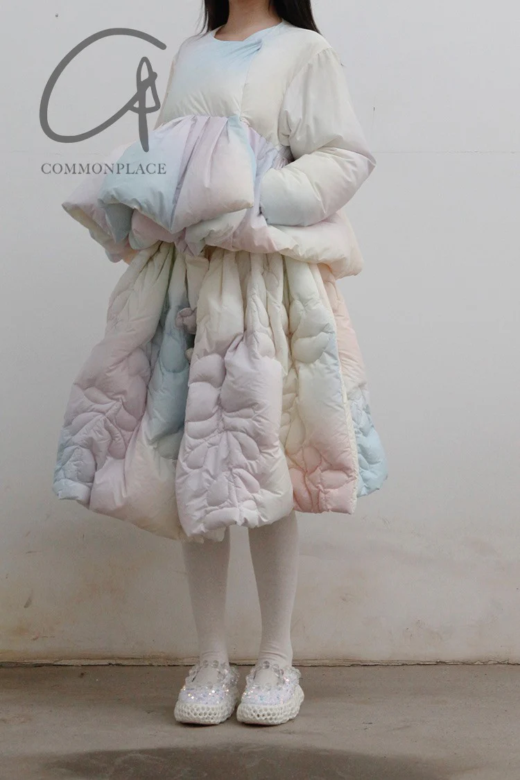 Susanfang short down jacket AW21PUF07NYPASTEL - Image 8