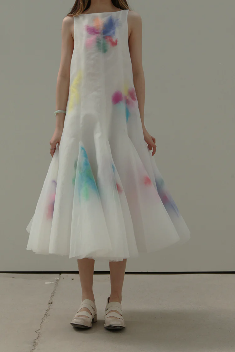 Susanfang suspender dress W20D02FEATHER-CMYK - Image 9