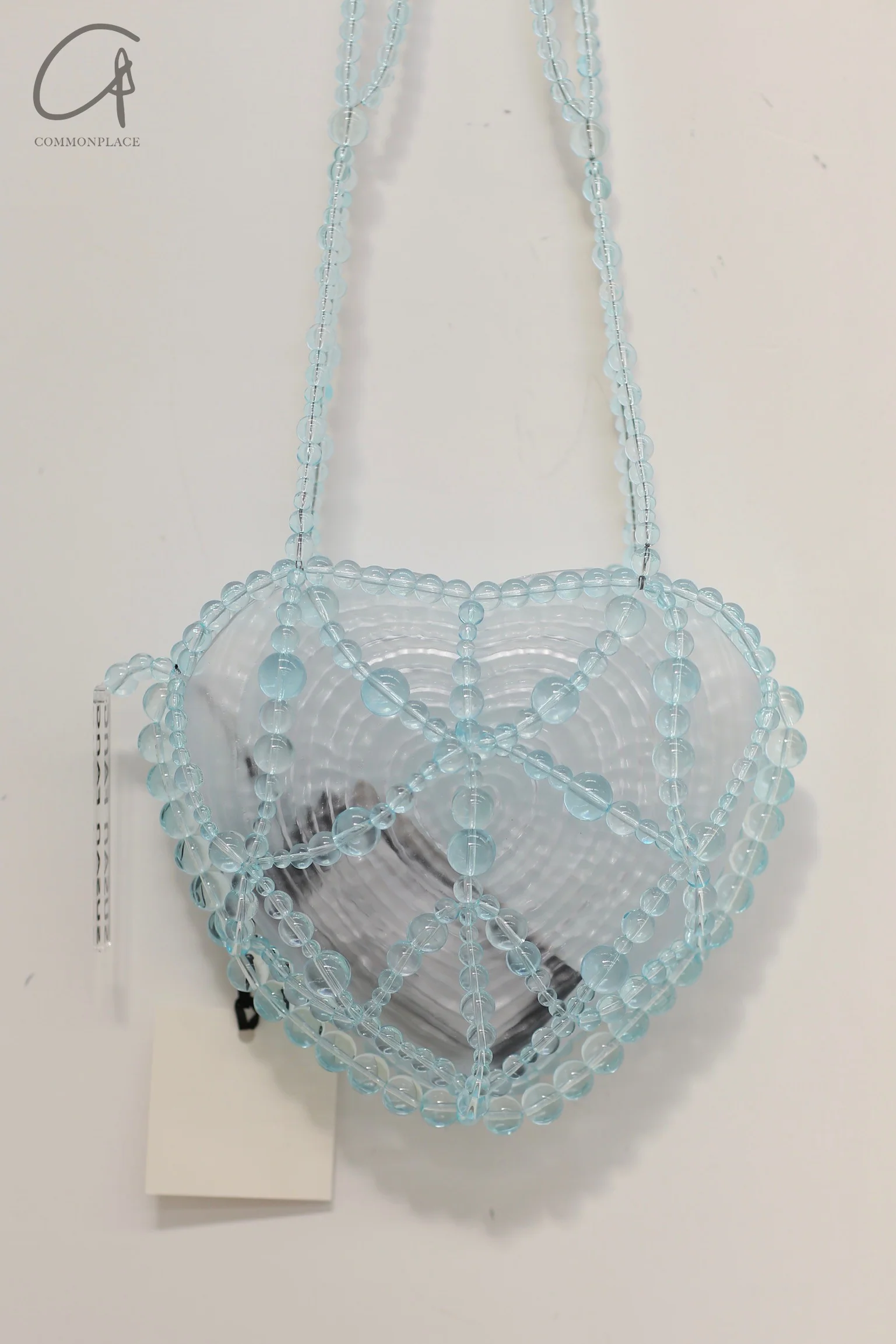 Susanfang White 3D Printed Love Ripple Bag SS22BAG11ACYWHT - Image 4