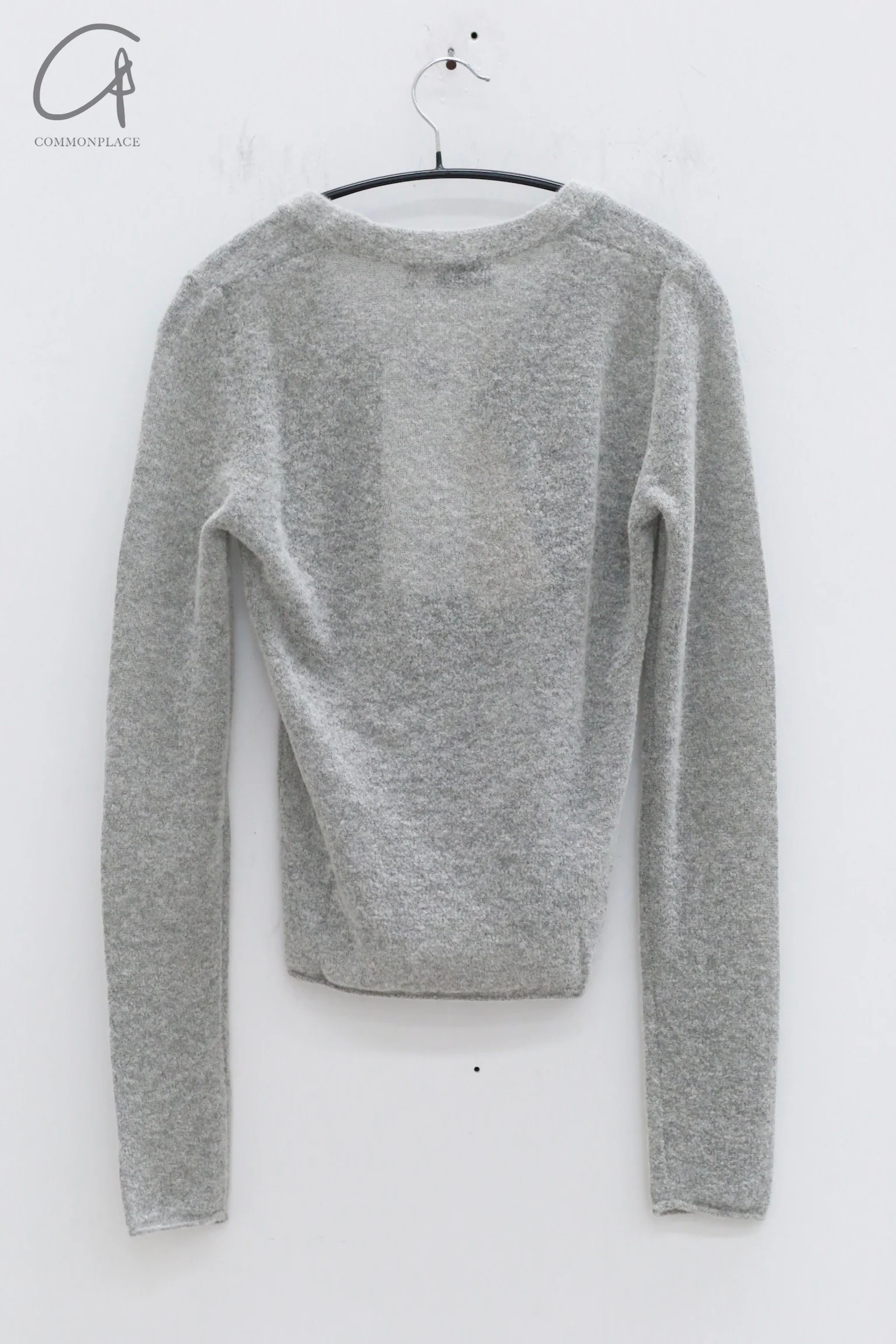 SWAYING 24 Autumn and Winter Low Round Neck Wool Bottoming Shirt SW-SW24AW1T21-QH Light Gray SW24AW1T22 - Image 10