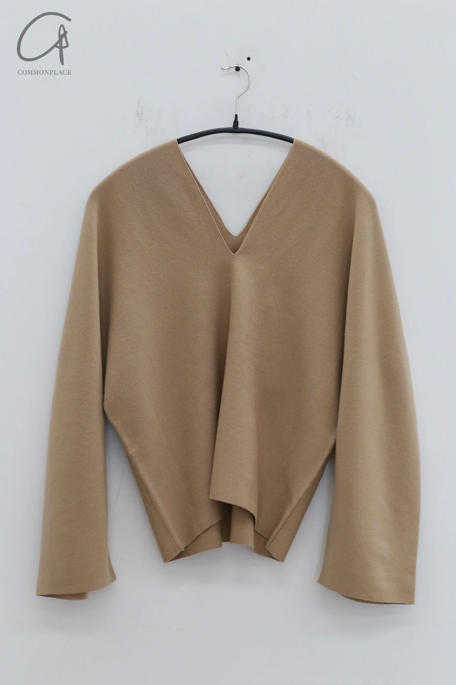 SWAYING 24 Autumn and Winter One-piece wool cardigan SW-SW24AW1T33-TUO Camel SW-SW24AW1T32 - Image 6