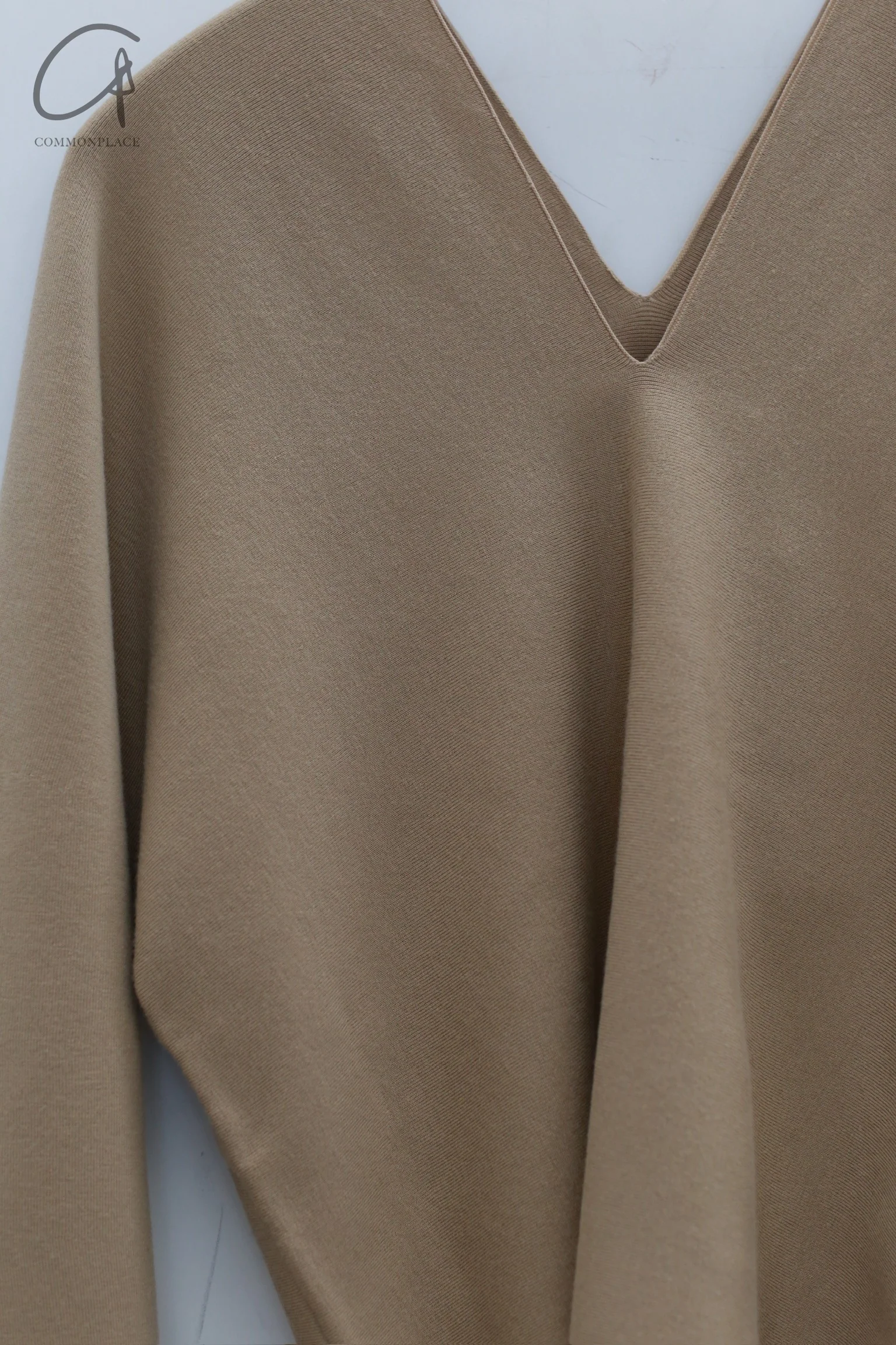 SWAYING 24 Autumn and Winter One-piece wool cardigan SW-SW24AW1T33-TUO Camel SW-SW24AW1T32 - Image 7