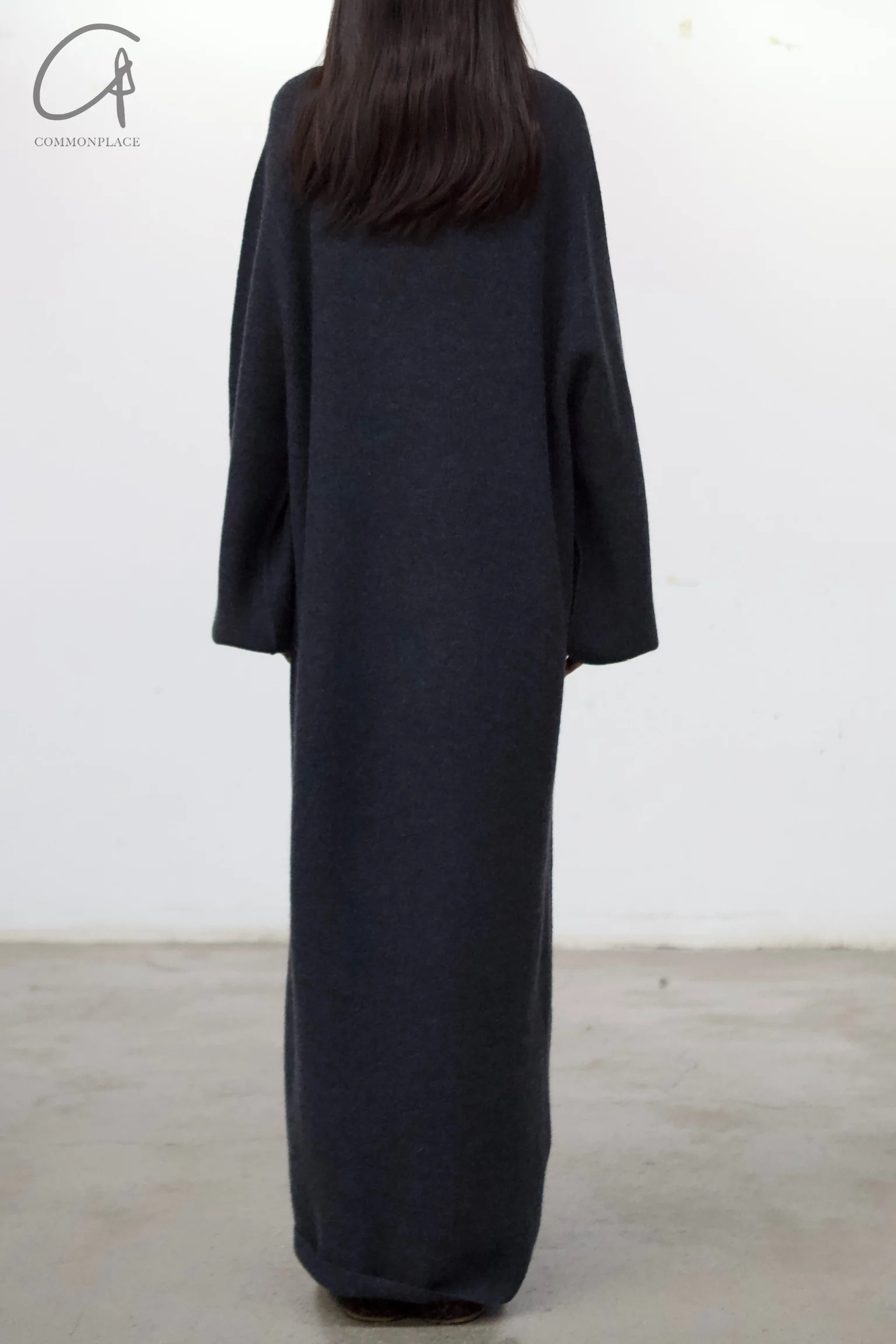 SWAYING 24 Autumn and Winter Seamless Strong Shrink Long Sleeve Dress SW-SW24AW2L13-SH Dark Gray SW-SW24AW2L12 - Image 4