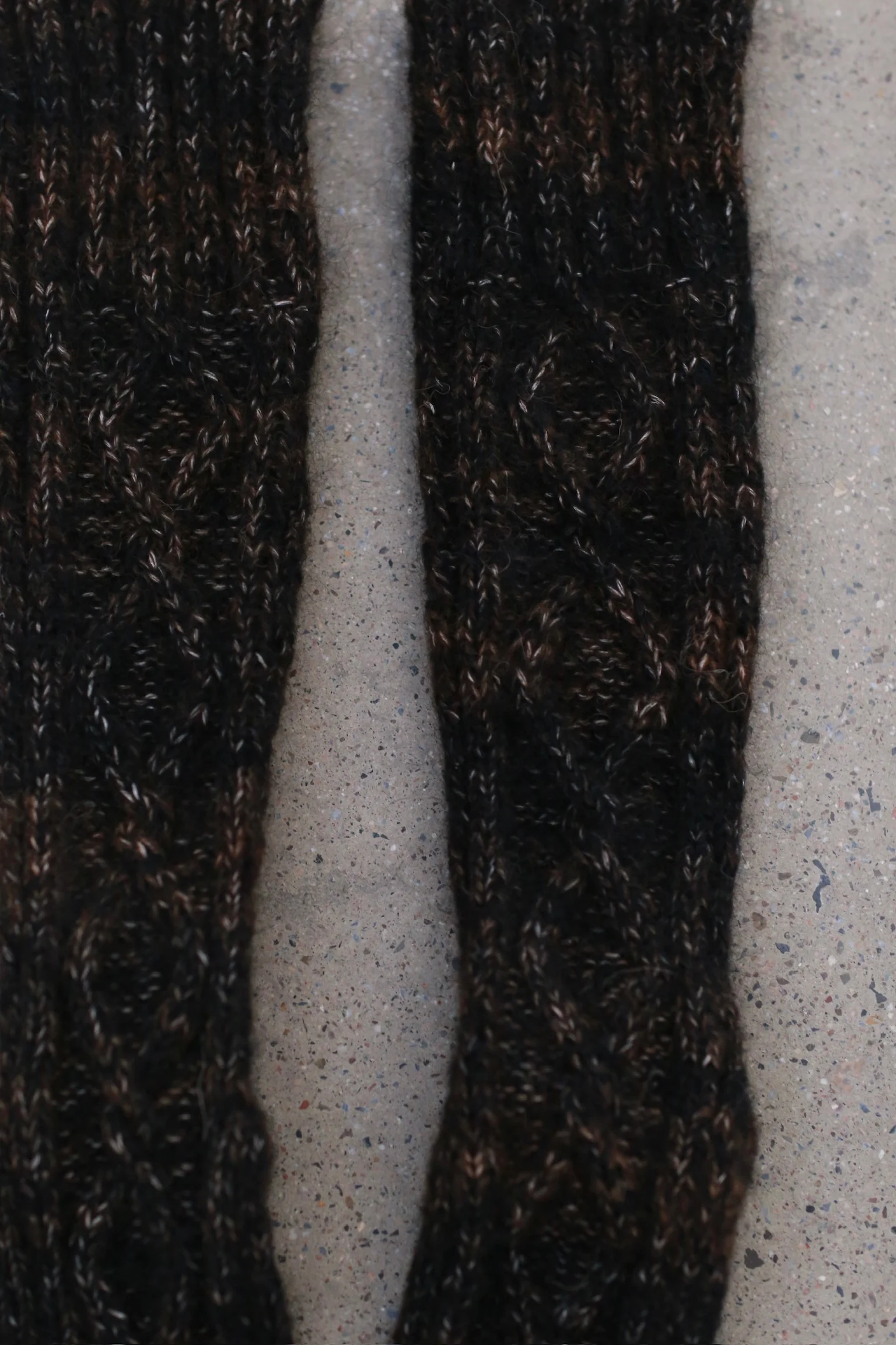 SWAYING 24 Autumn and Winter Thick Cable Handmade Socks SW-SW24AW4P13-ZONG Brown SW-SW24AW4P11 - Image 3