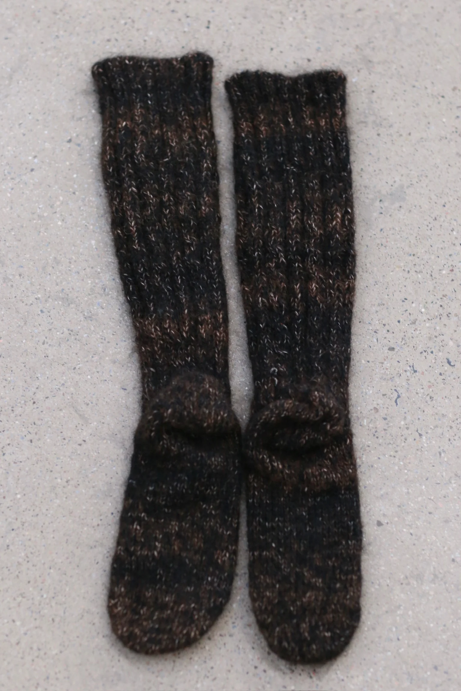 SWAYING 24 Autumn and Winter Thick Cable Handmade Socks SW-SW24AW4P13-ZONG Brown SW-SW24AW4P11 - Image 4