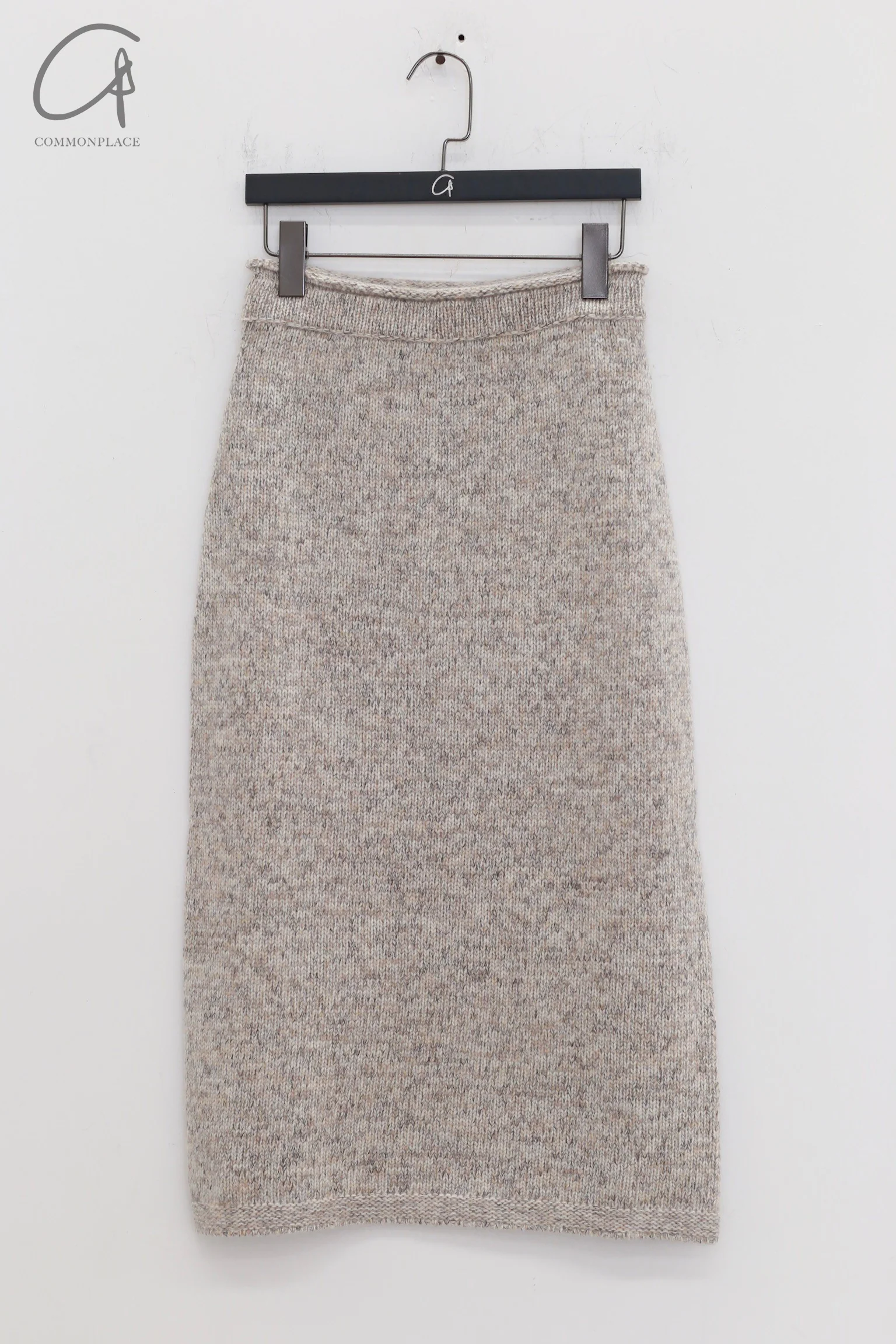 SWAYING 24 Autumn and Winter Thick Seamless Straight Skirt SW-SW24AW3B03-QH Light Gray SW-SW24AW3B02
