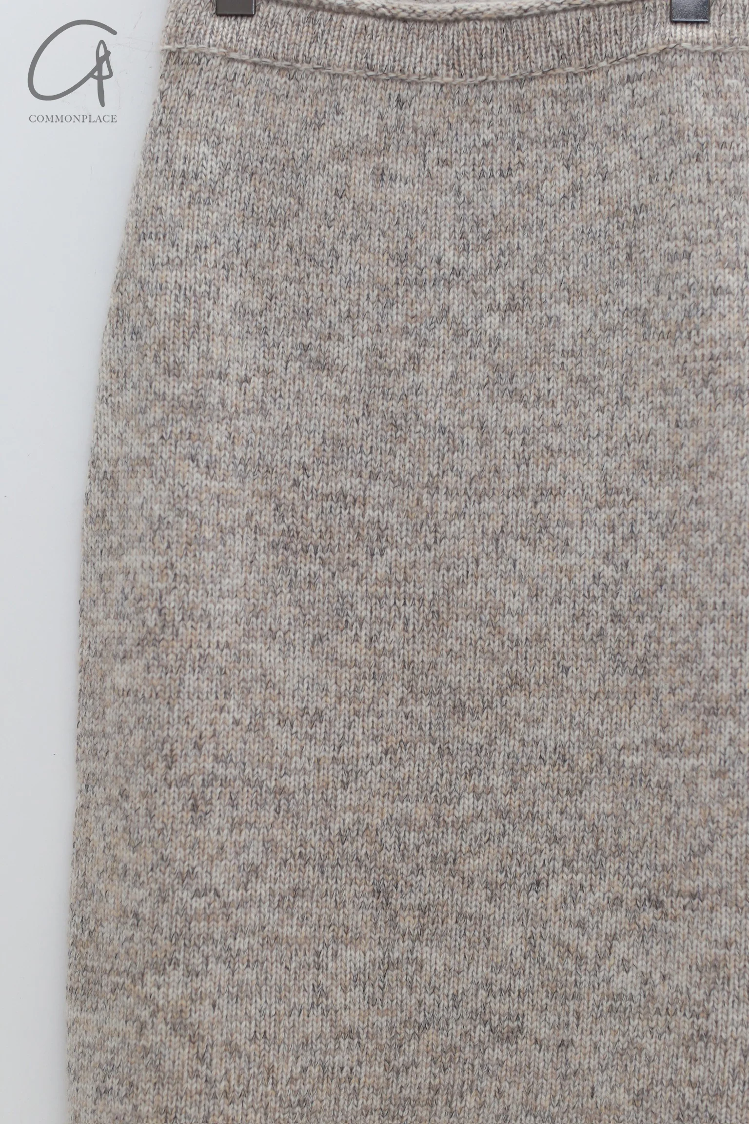 SWAYING 24 Autumn and Winter Thick Seamless Straight Skirt SW-SW24AW3B03-QH Light Gray SW-SW24AW3B02 - Image 2