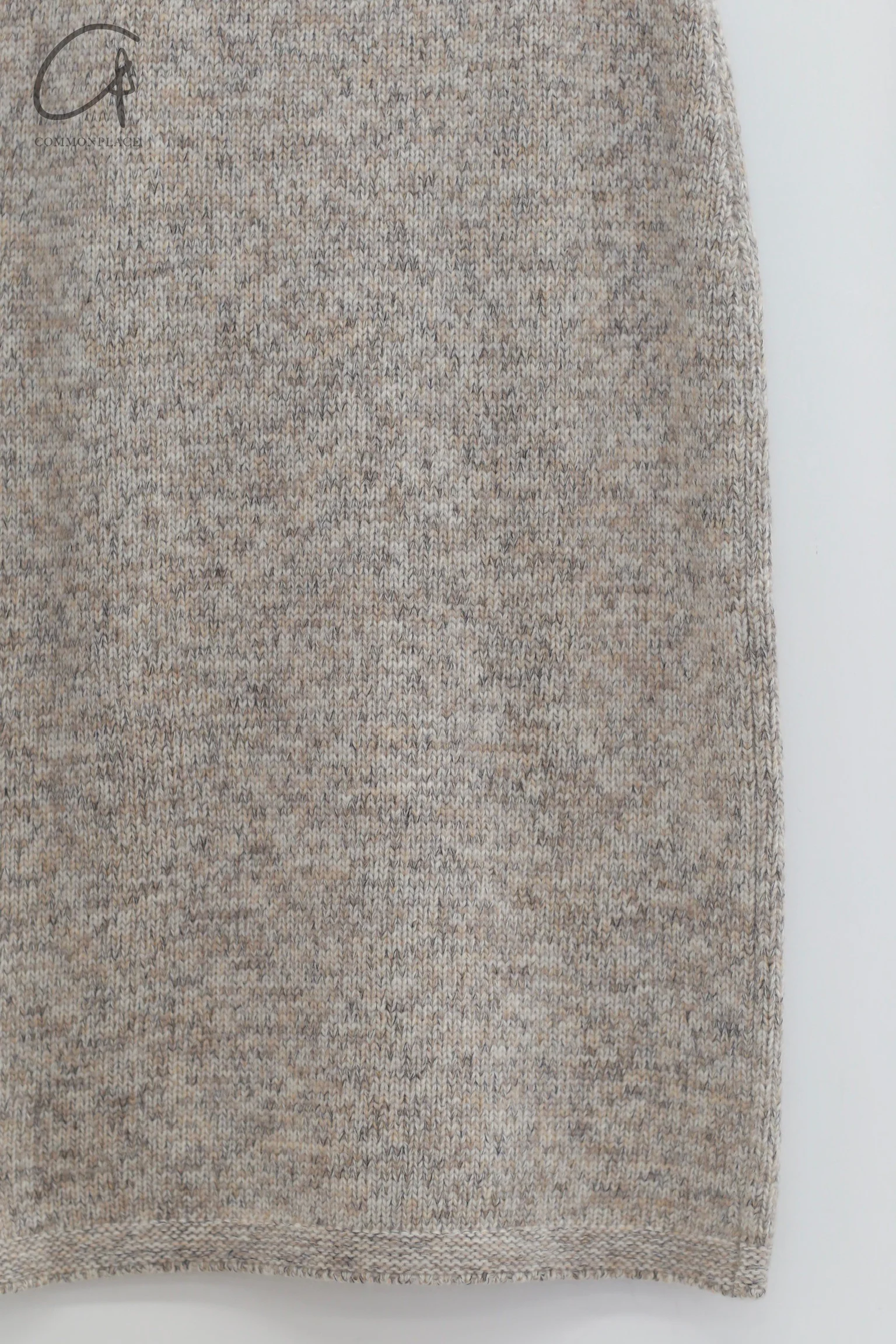 SWAYING 24 Autumn and Winter Thick Seamless Straight Skirt SW-SW24AW3B03-QH Light Gray SW-SW24AW3B02 - Image 3