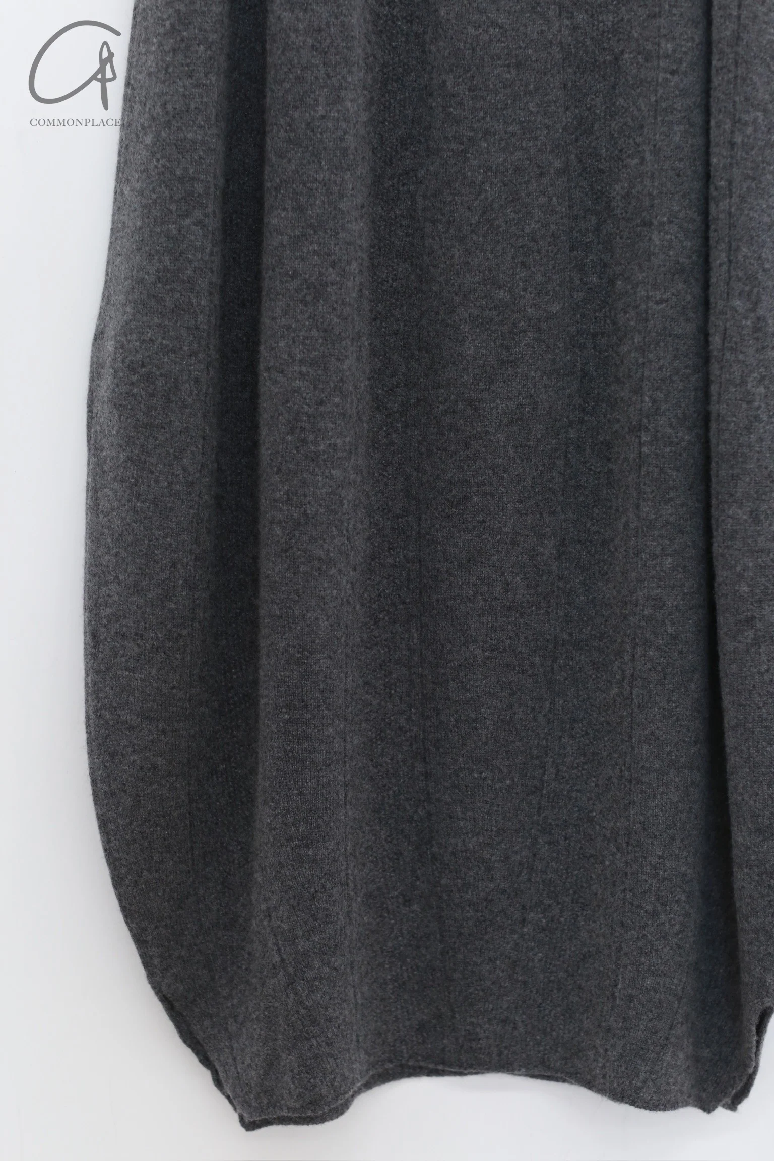 SWAYING 24 Autumn and Winter Wool Velvet Blended Cocoon Long Skirt SW-SW24AW3B13-SHENHUI Dark Gray SW-SW24AW3B11 - Image 3