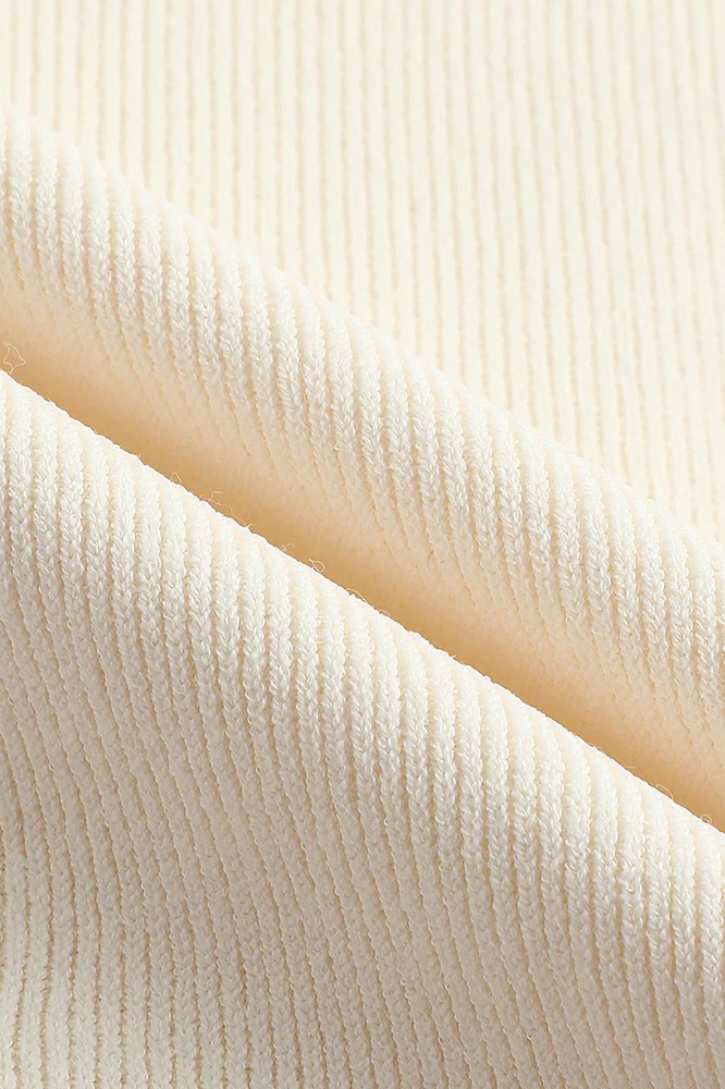 SWAYING 24 Early Autumn Seamless Hooded Vest SW-SW24PF1T10-BAI White - Image 5