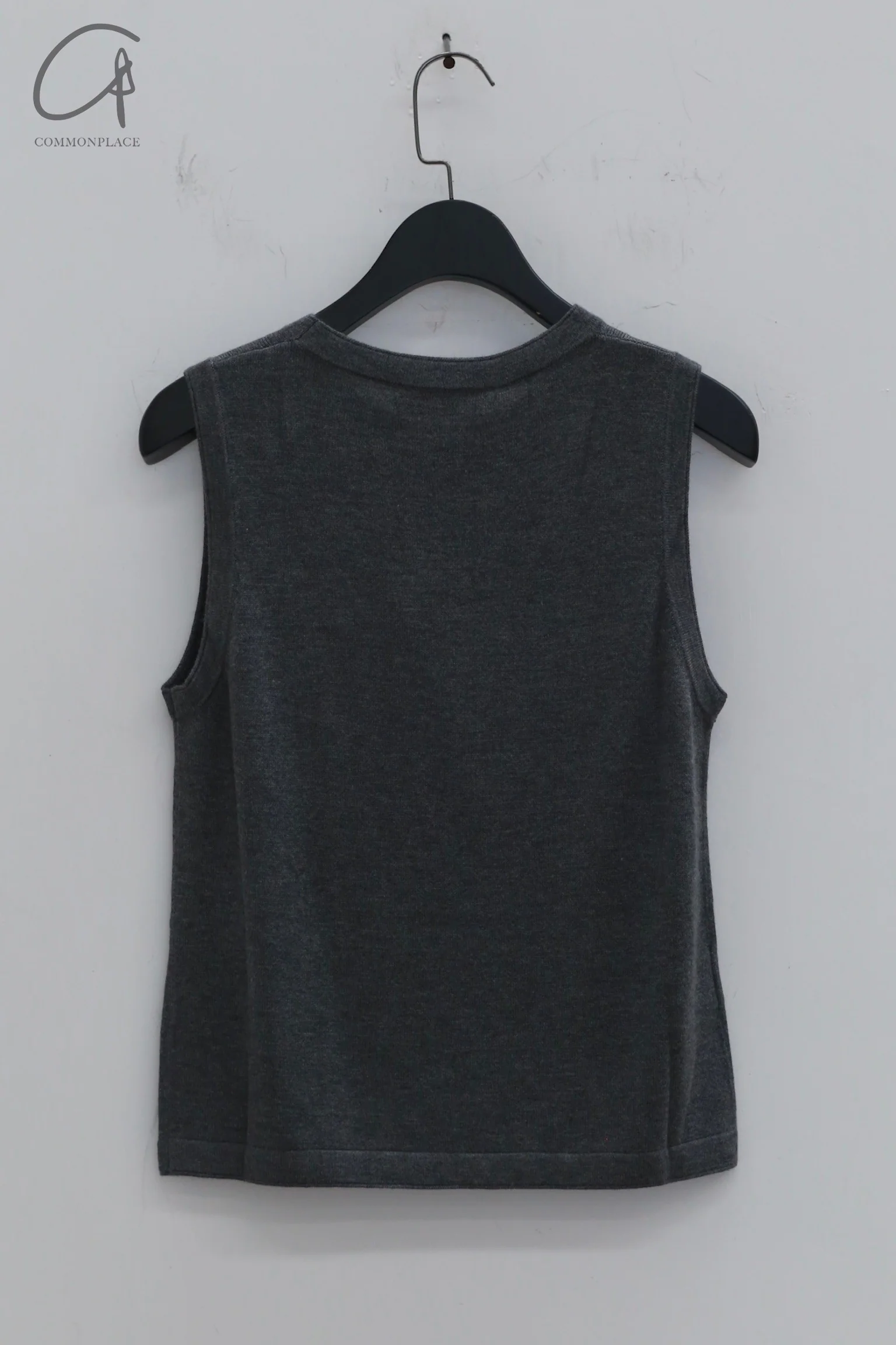SWAYING 24 Early Fall Bamboo Cashmere Tank Top SW-SW24PF1T45-HUI Gray - Image 10