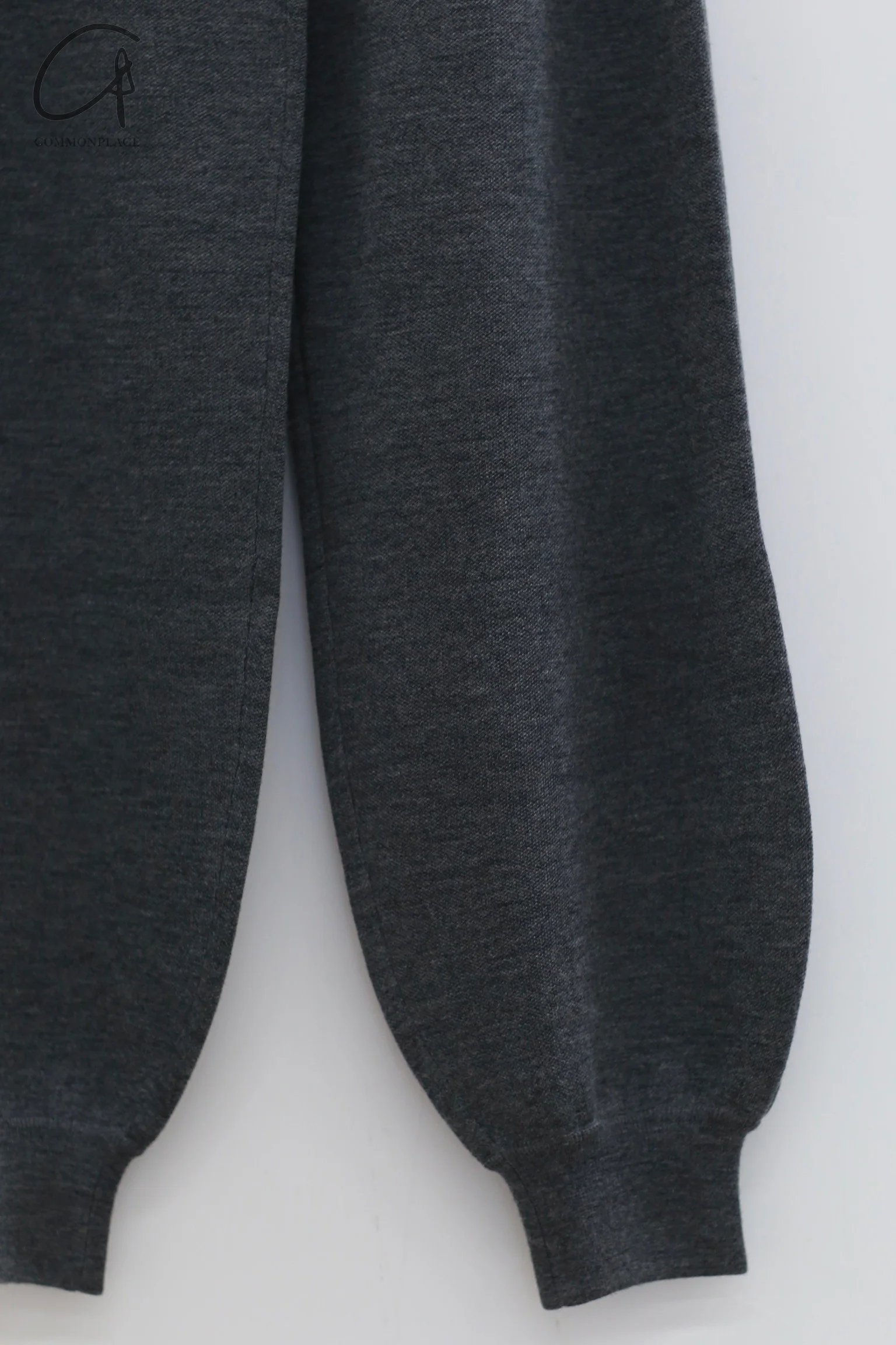 SWAYING 24 Early Fall Wool Jogging Pants SW-SW24PF3B11-HUI Gray - Image 4